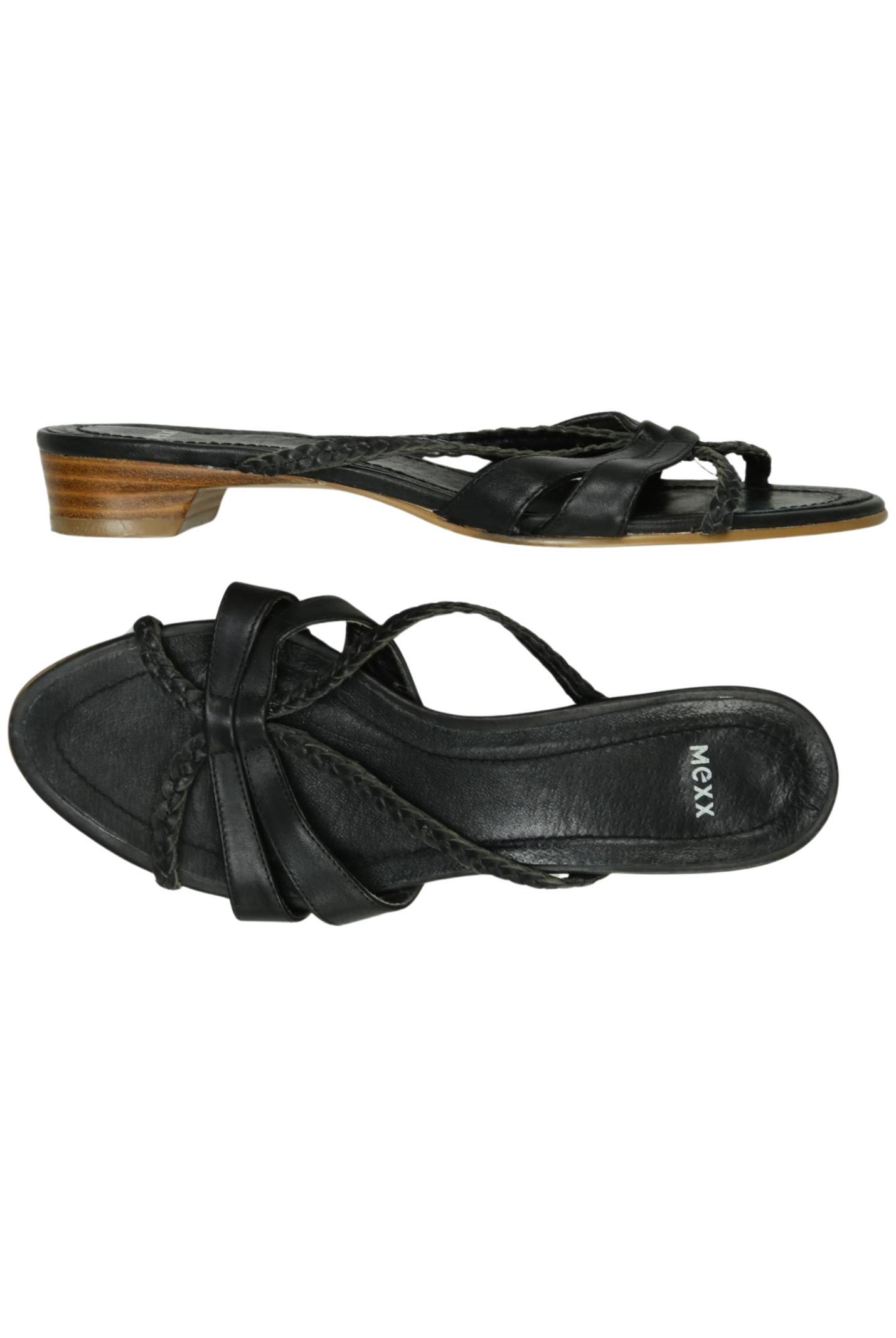 

Mexx Damen Sandale, schwarz, Gr. 38