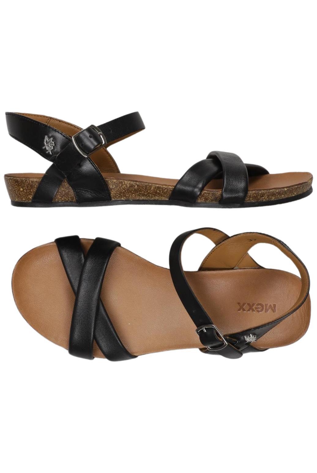 

Mexx Damen Sandale, schwarz, Gr. 37