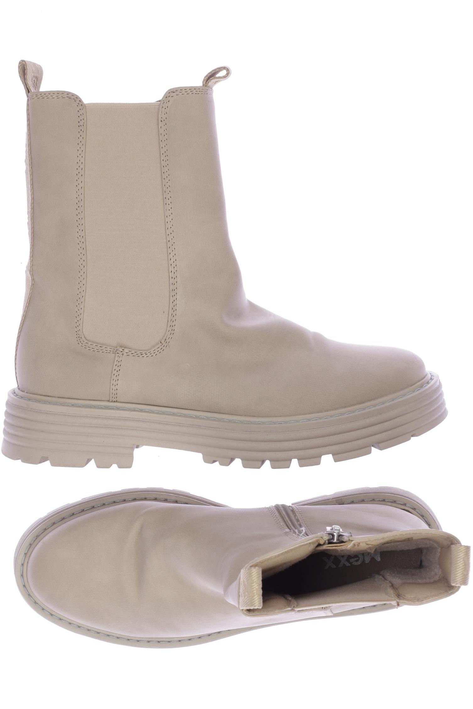 

Mexx Damen Stiefelette, cremeweiß, Gr. 38