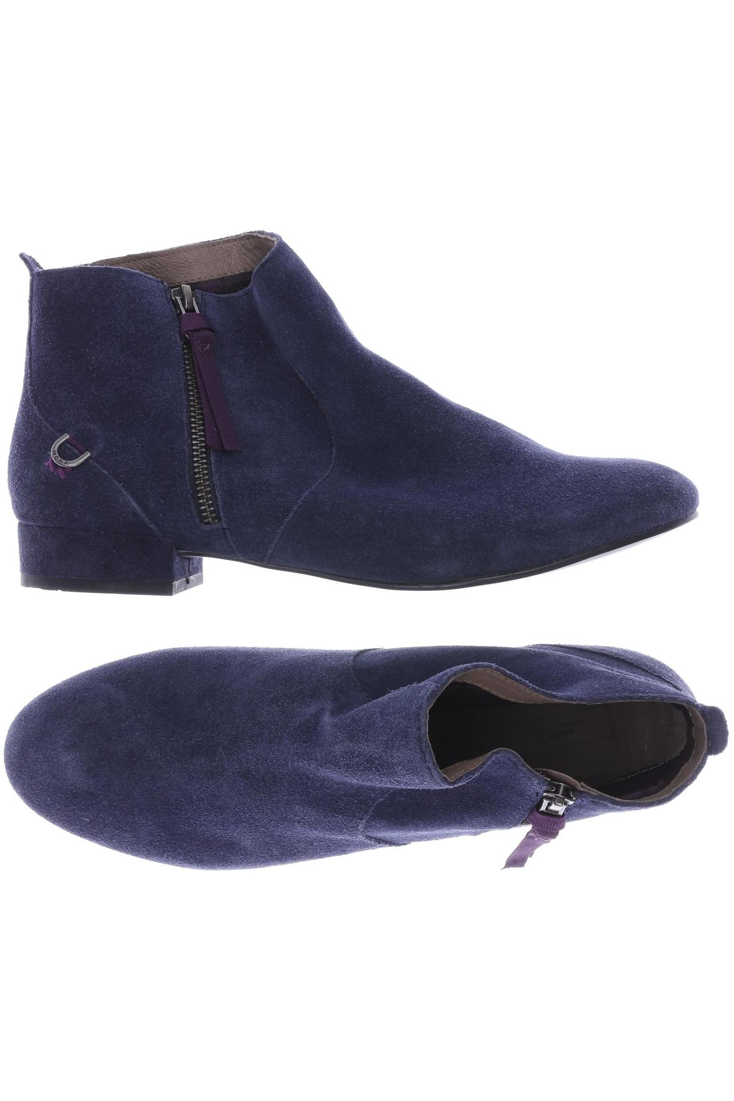 

MEXX Damen Stiefelette, marineblau