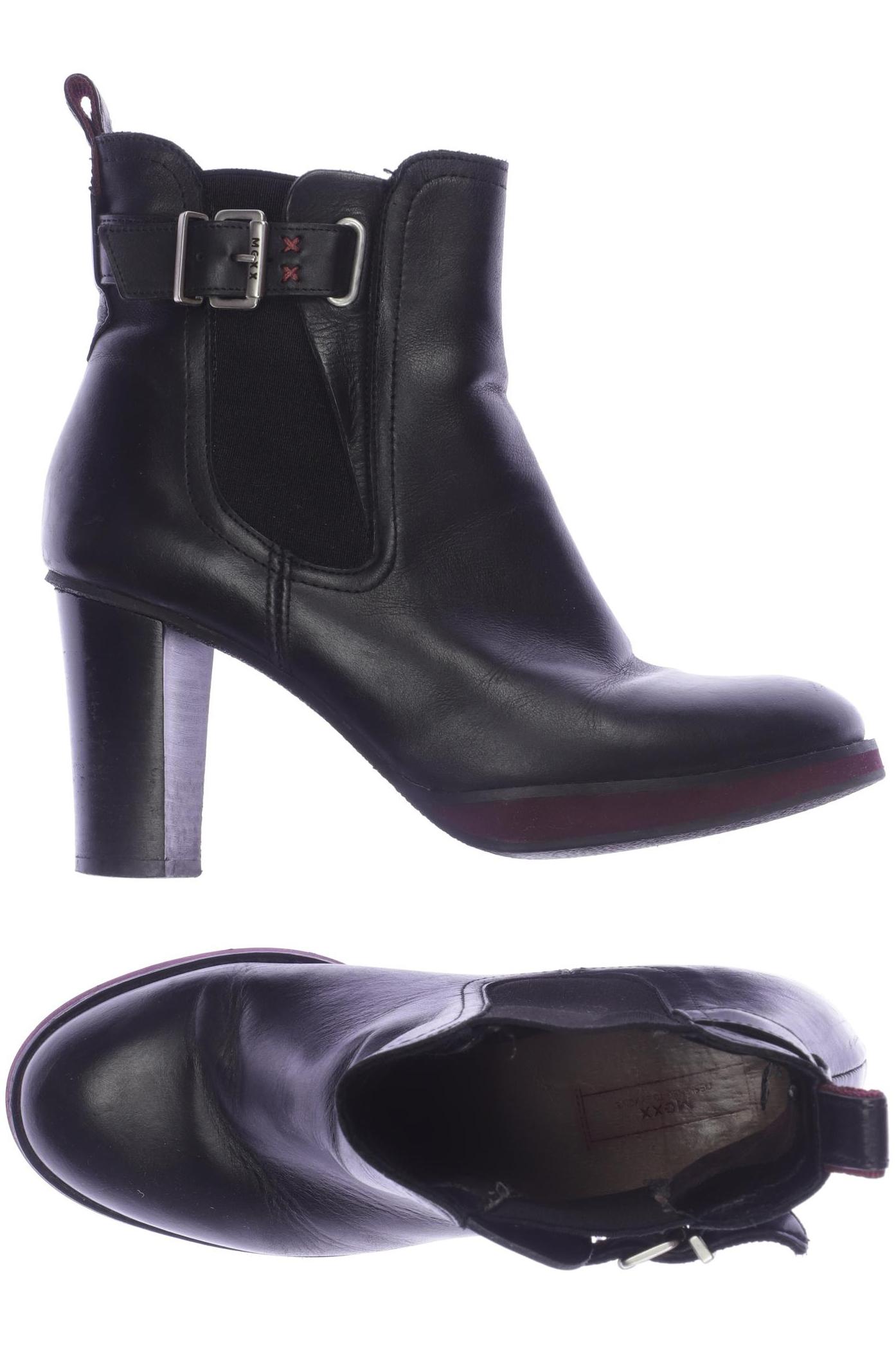 

MEXX Damen Stiefelette, schwarz