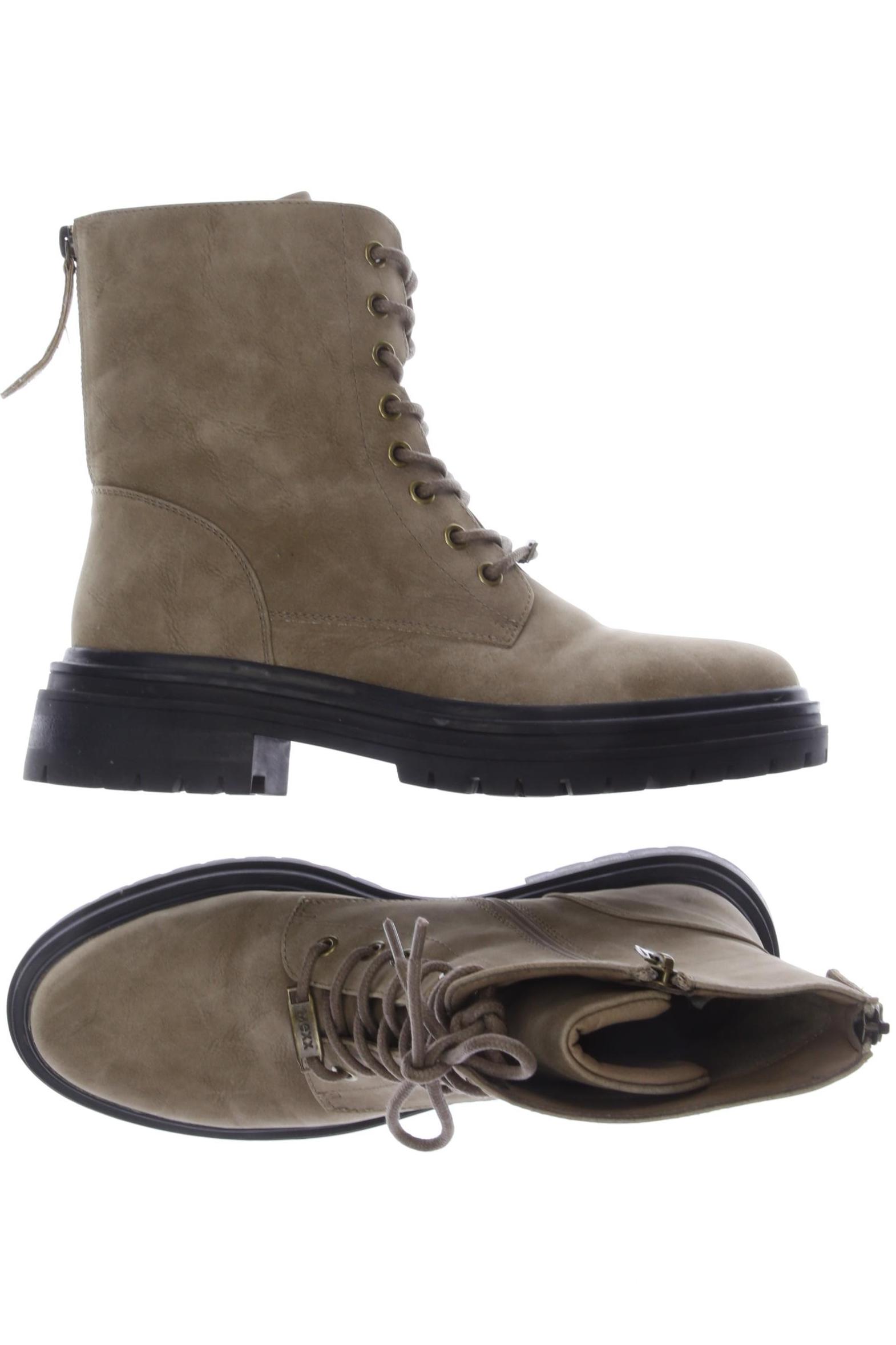 

Mexx Damen Stiefelette, beige, Gr. 39