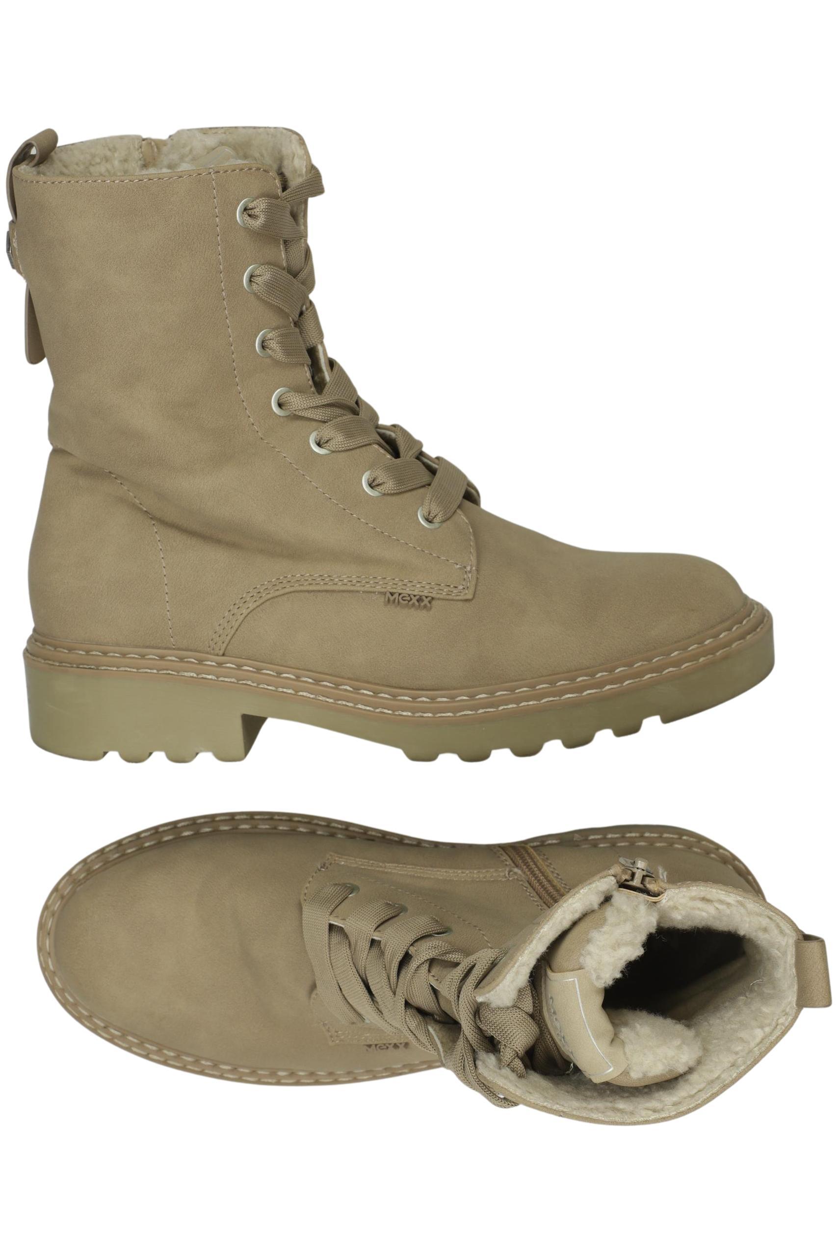 

Mexx Damen Stiefelette, beige, Gr. 38