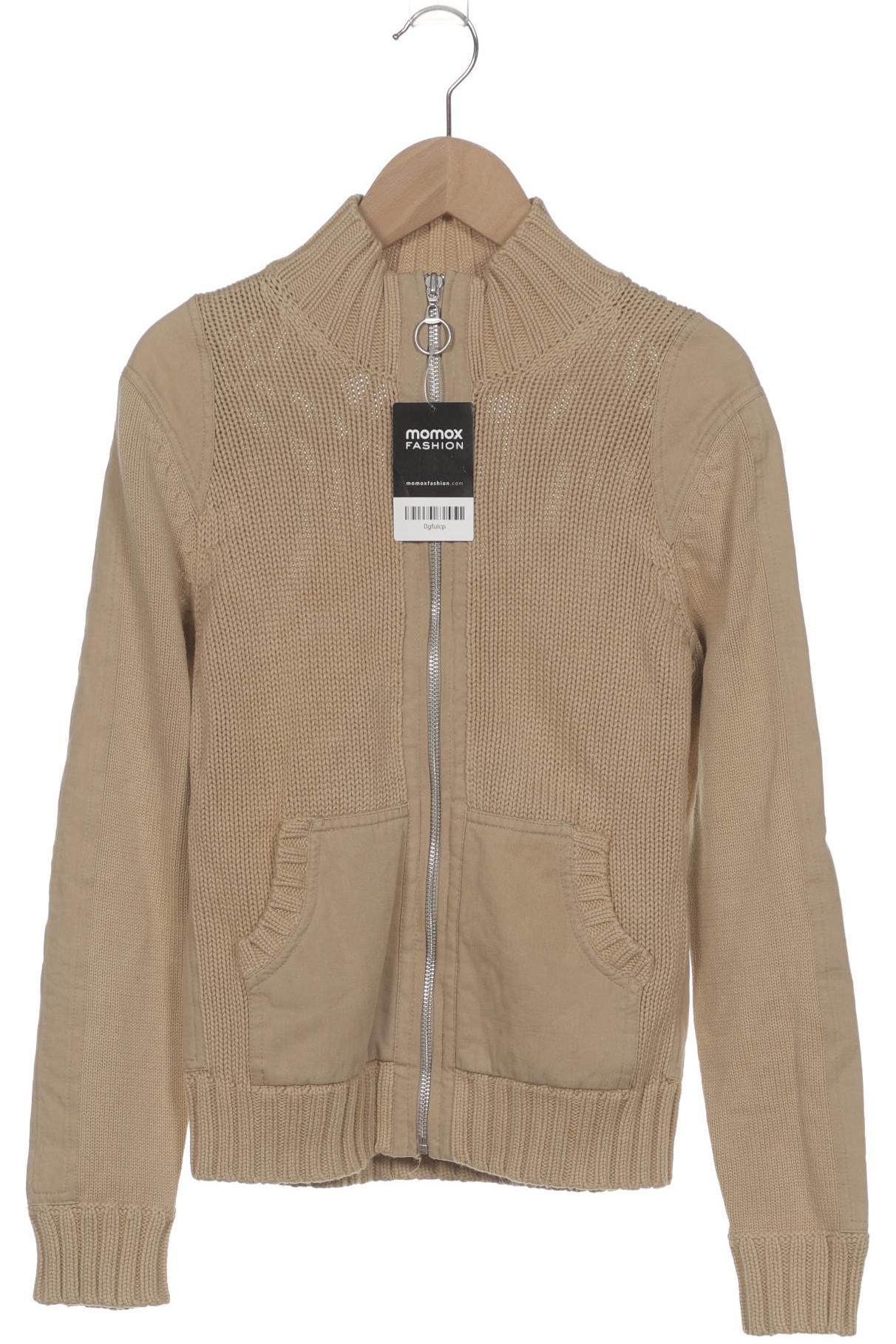 

Mexx Damen Strickjacke, beige, Gr. 36