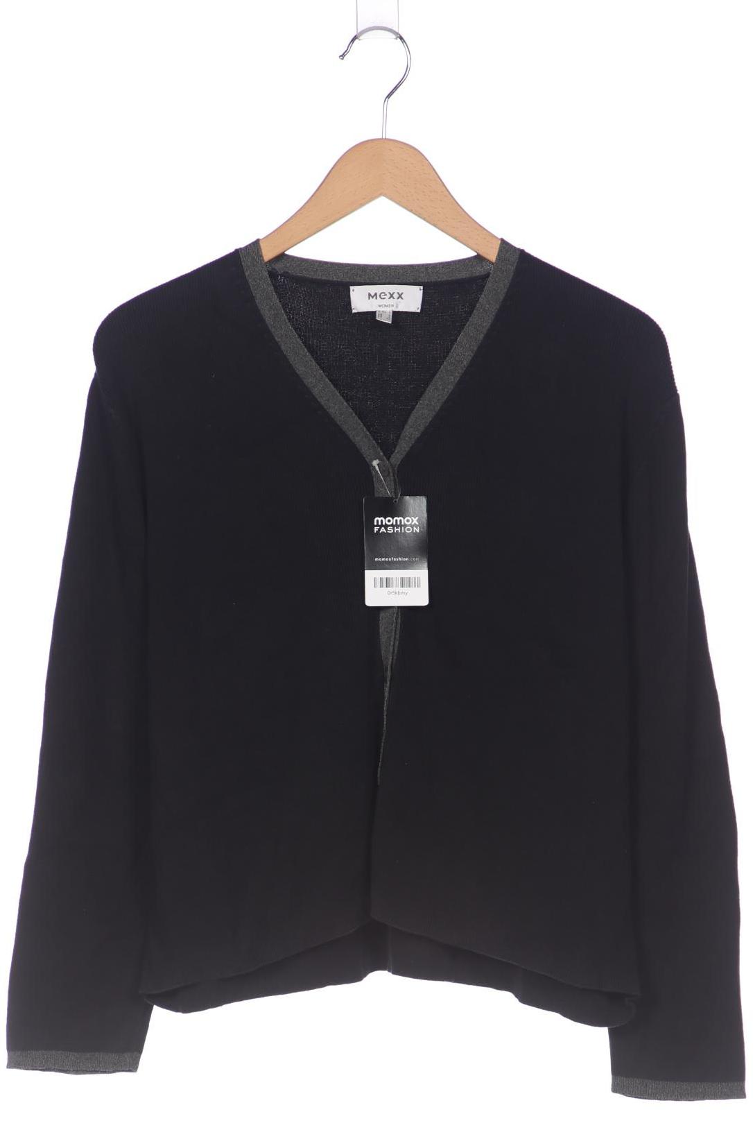 

Mexx Damen Strickjacke, schwarz, Gr. 42