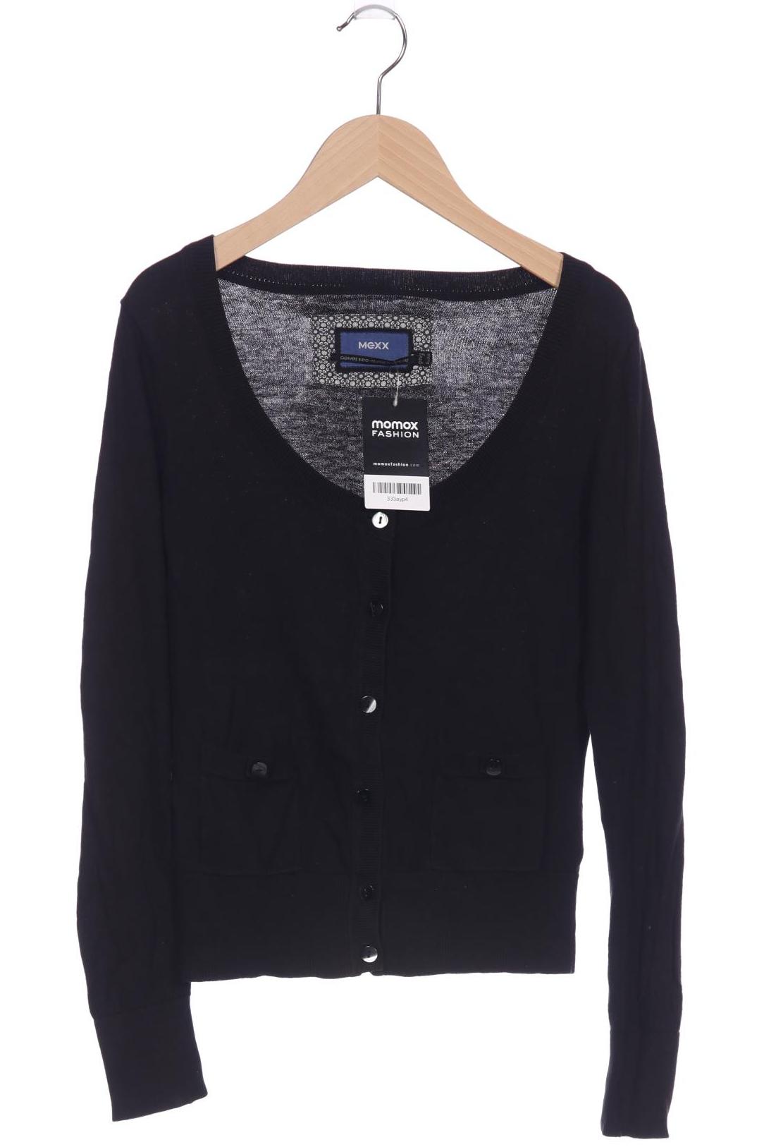 

Mexx Damen Strickjacke, schwarz, Gr. 34