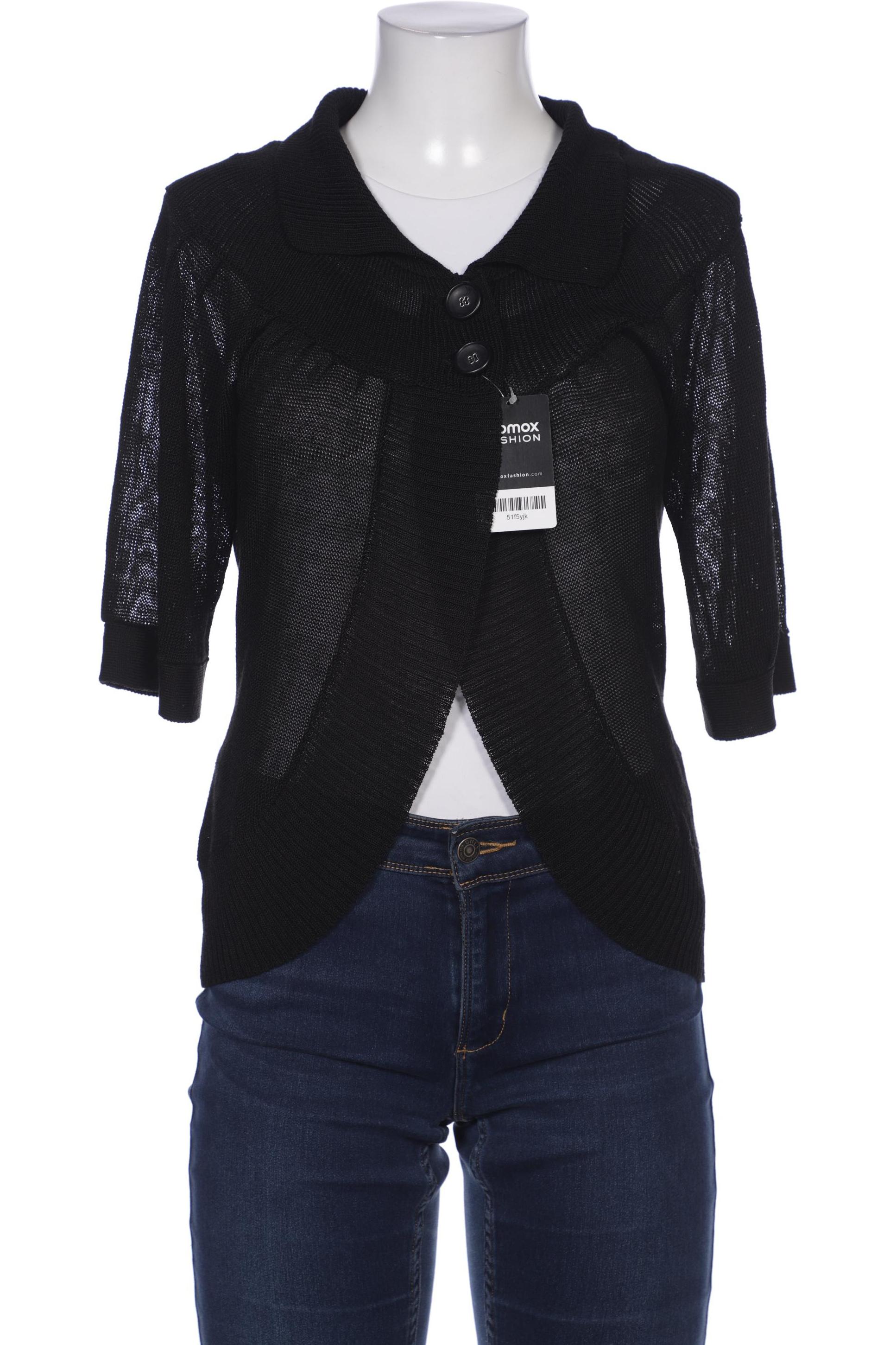 

Mexx Damen Strickjacke, schwarz, Gr. 38