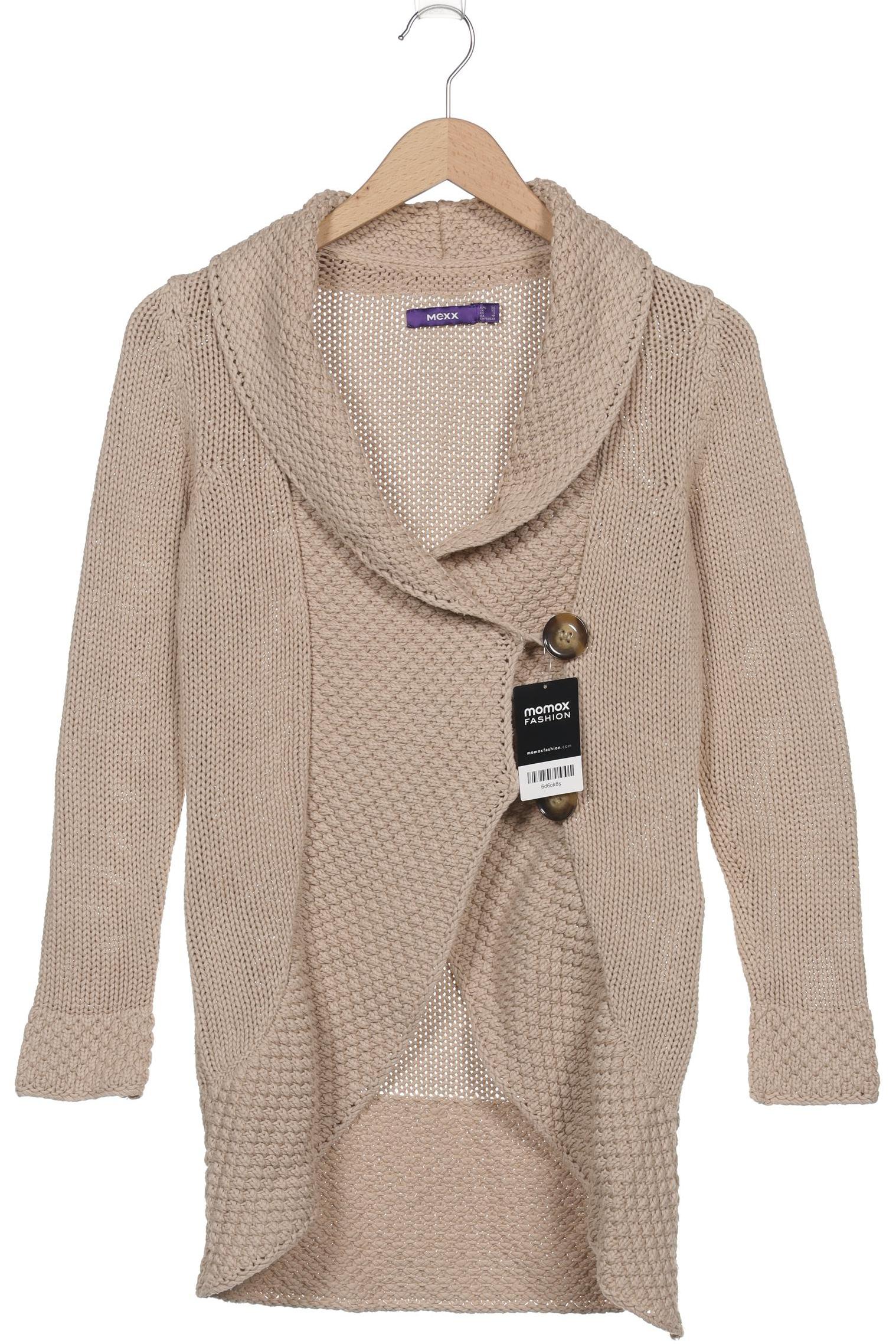 

Mexx Damen Strickjacke, beige, Gr. 34