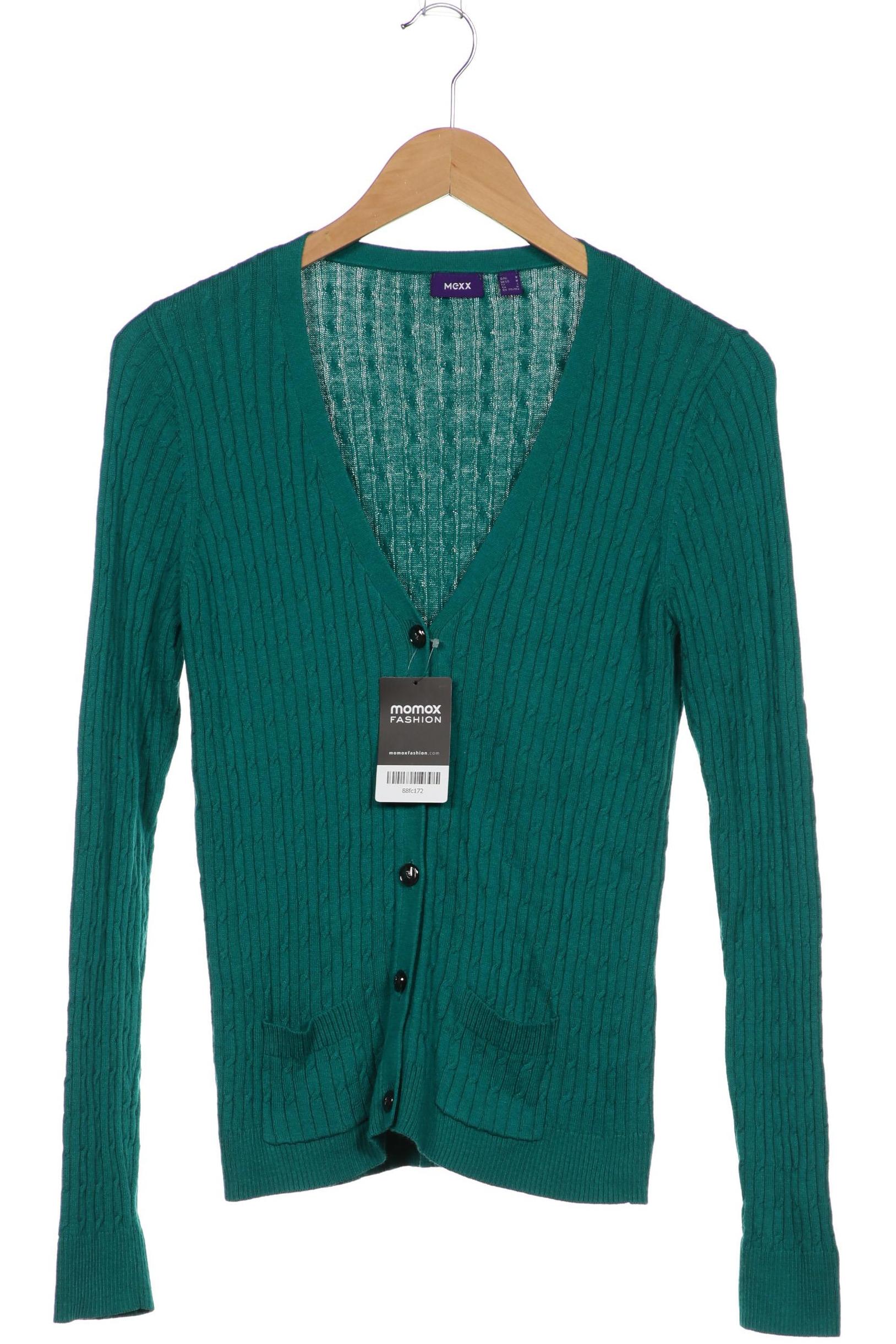 

Mexx Damen Strickjacke, grün, Gr. 38