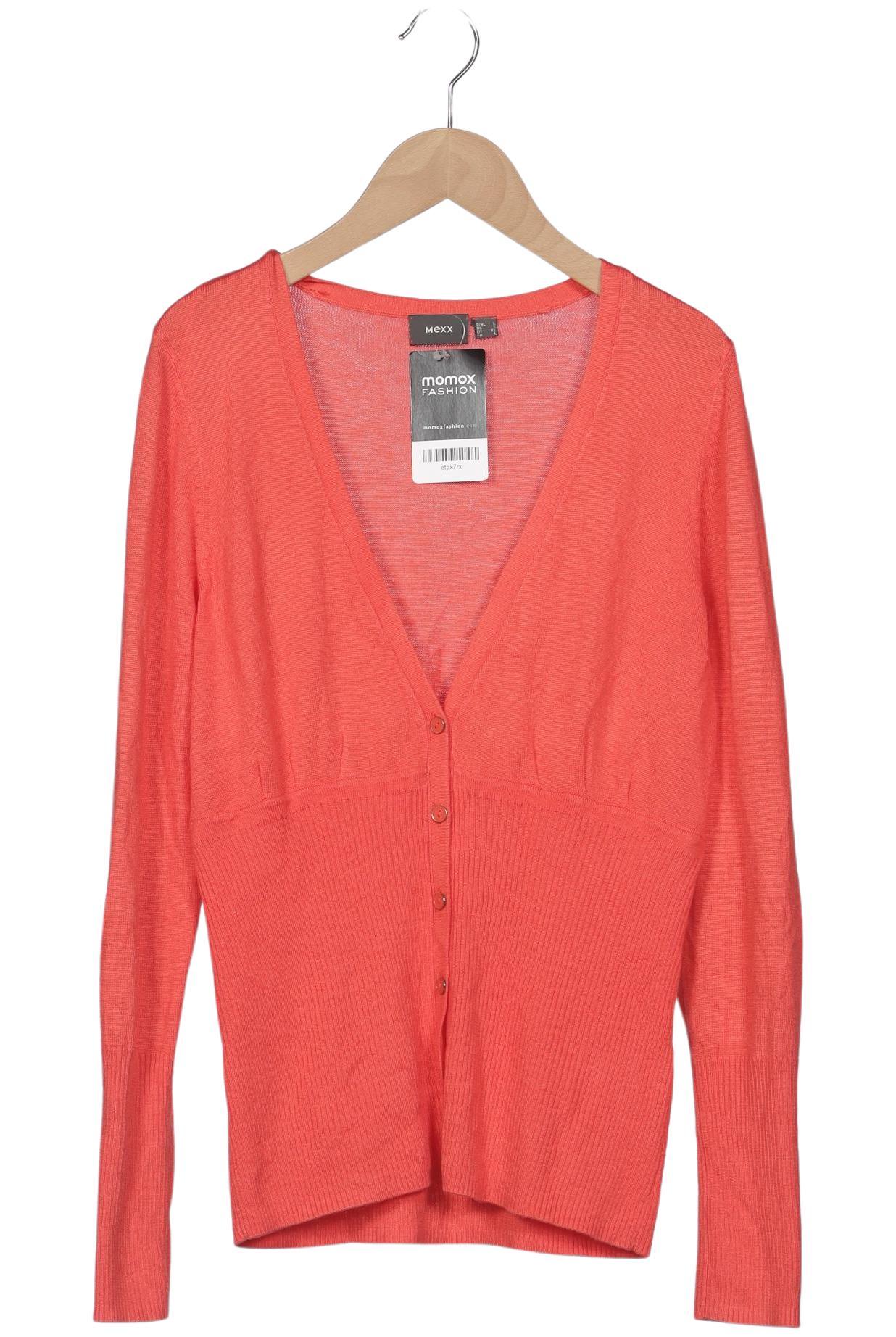 

Mexx Damen Strickjacke, orange, Gr. 42