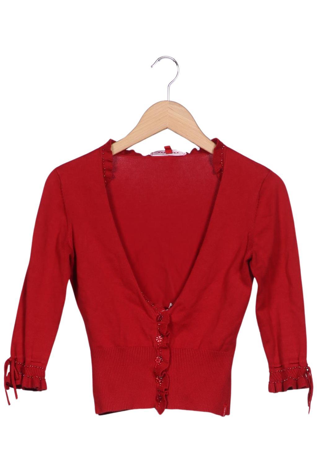 

Mexx Damen Strickjacke, rot, Gr. 38