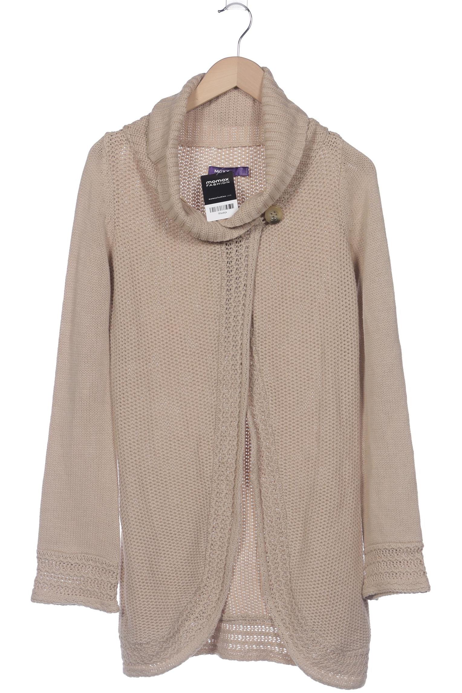 

Mexx Damen Strickjacke, beige, Gr. 36