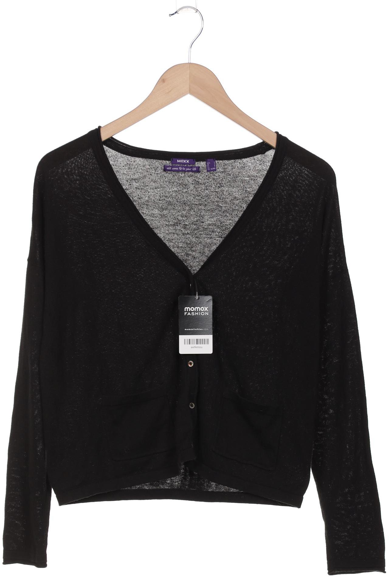 

Mexx Damen Strickjacke, schwarz, Gr. 36