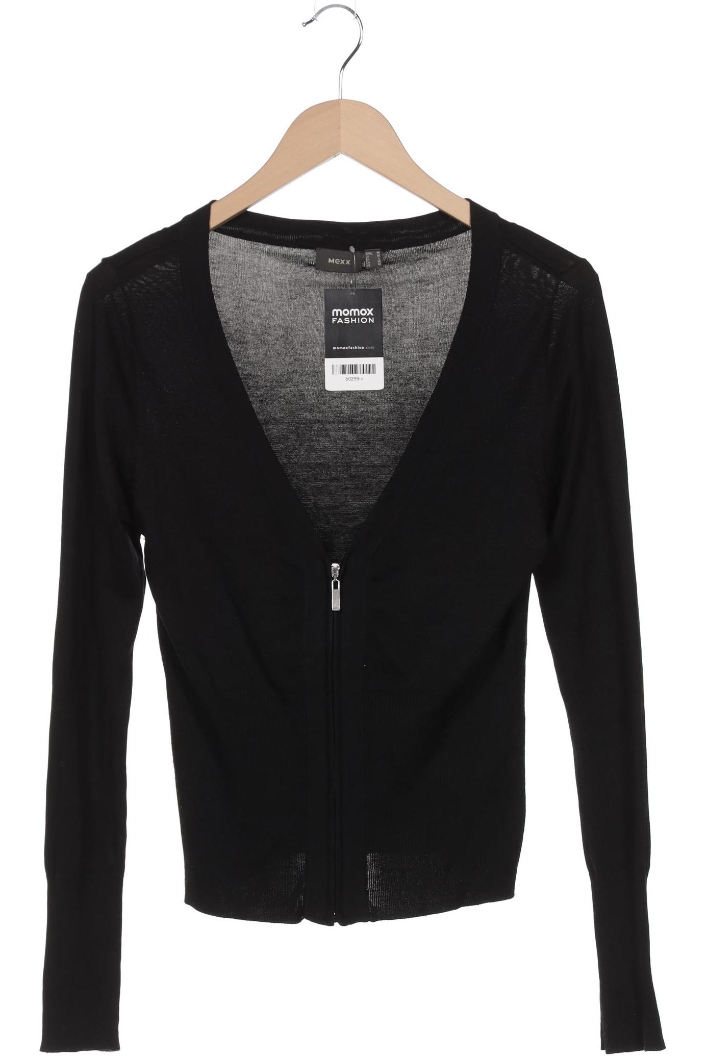 

Mexx Damen Strickjacke, schwarz, Gr. 38