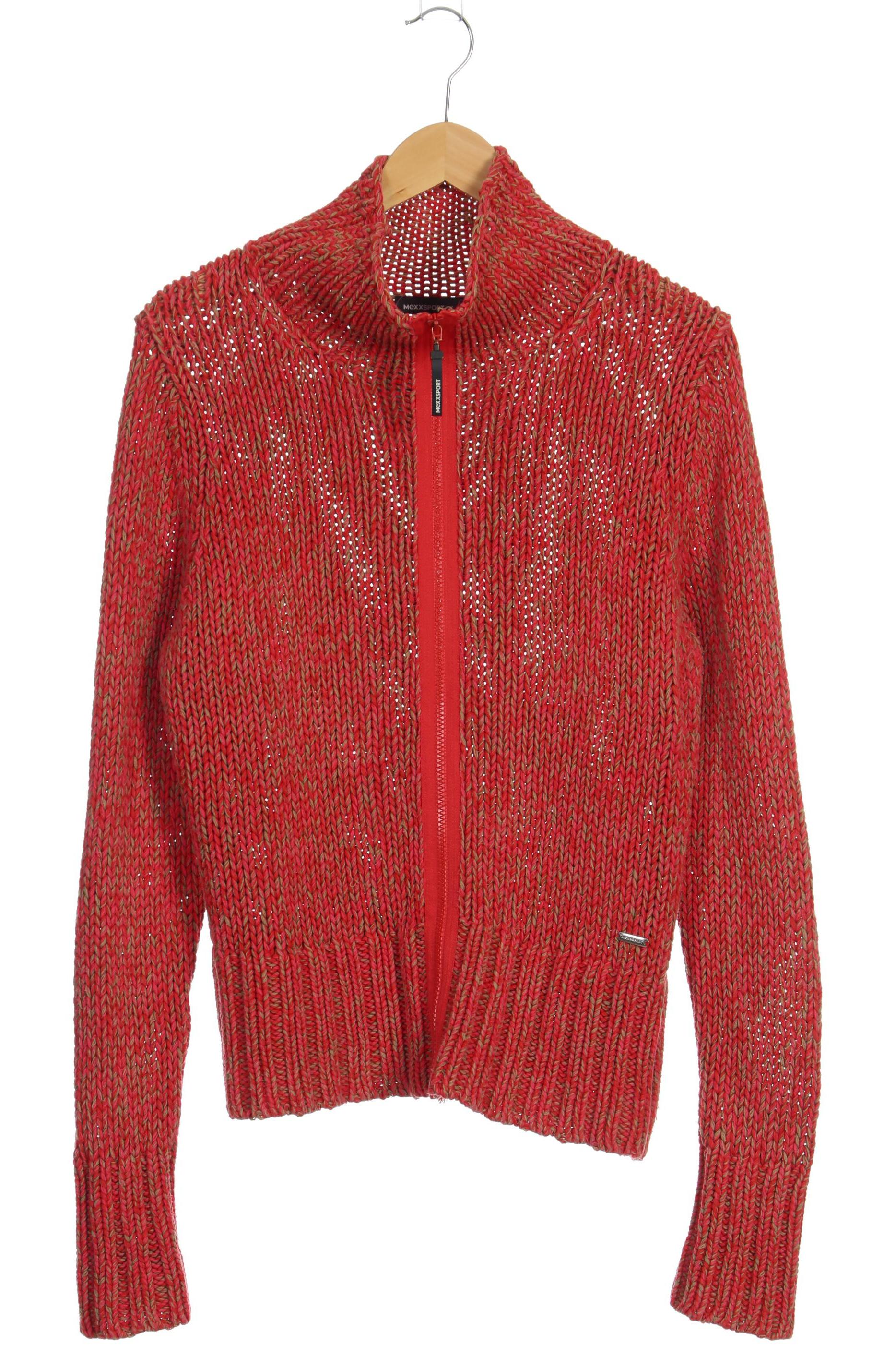 

Mexx Damen Strickjacke, orange, Gr. 42