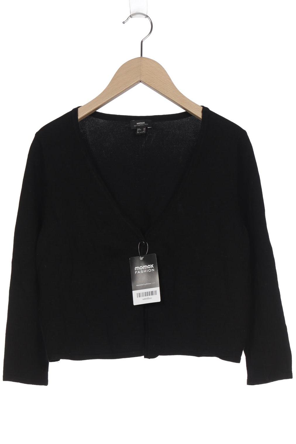 

Mexx Damen Strickjacke, schwarz, Gr. 38