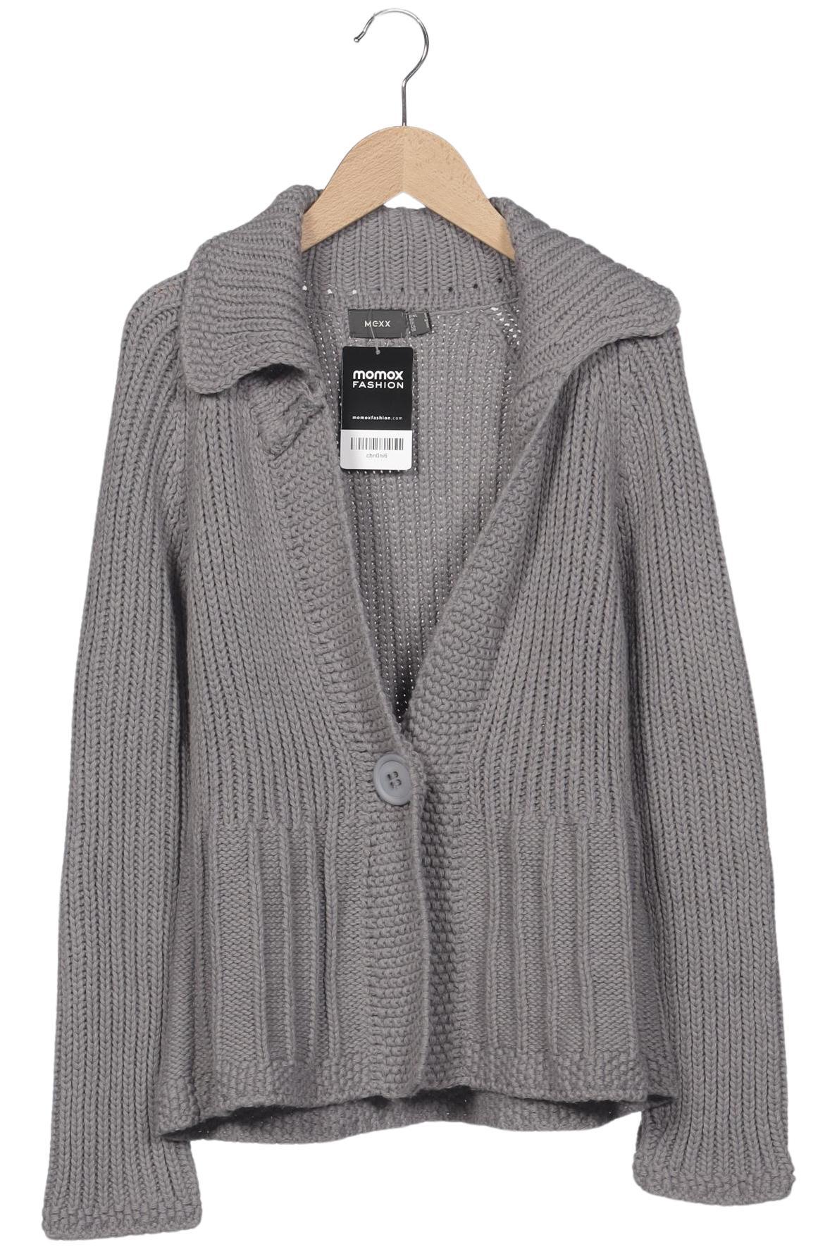 

Mexx Damen Strickjacke, grau, Gr. 36
