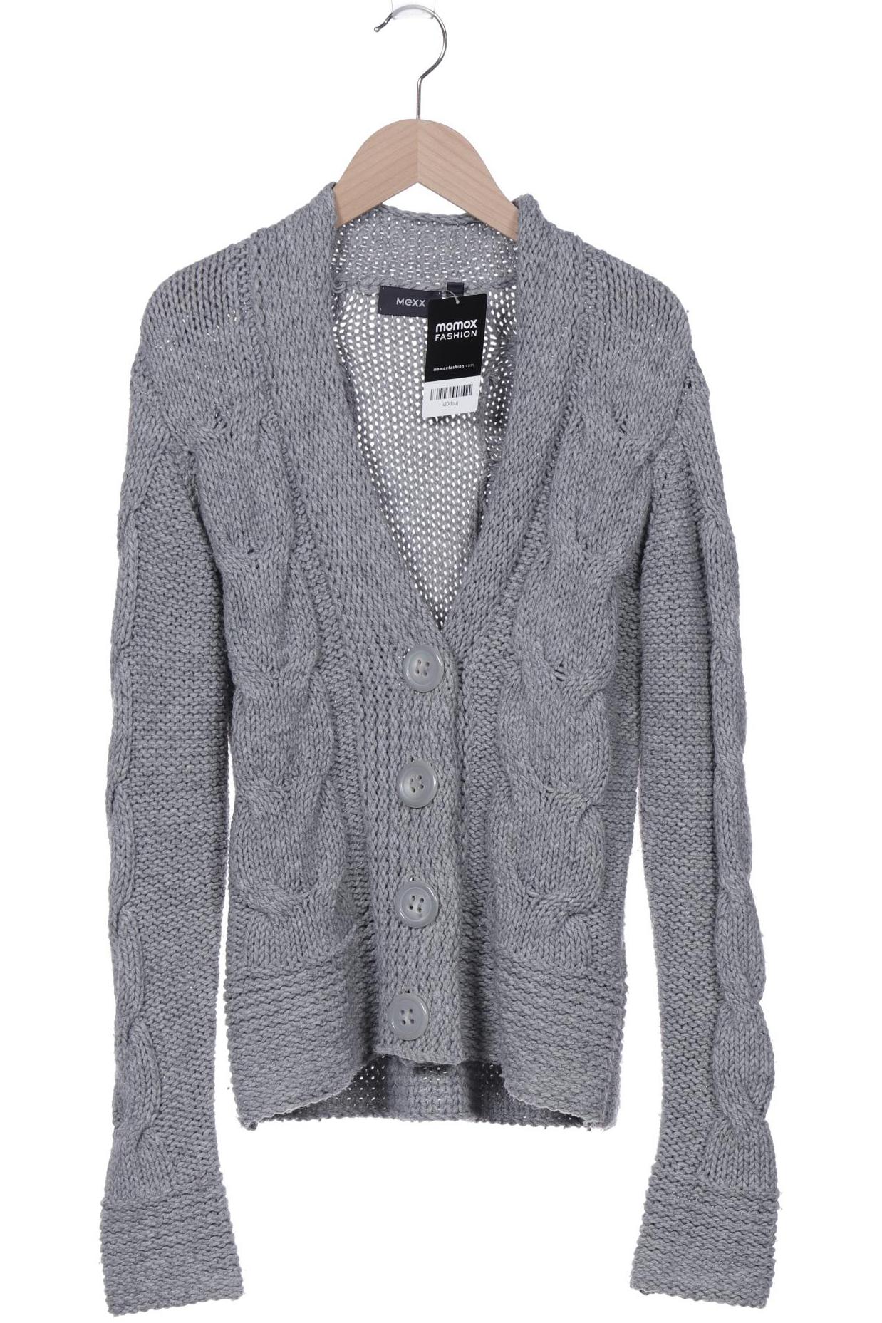 

Mexx Damen Strickjacke, grau, Gr. 38