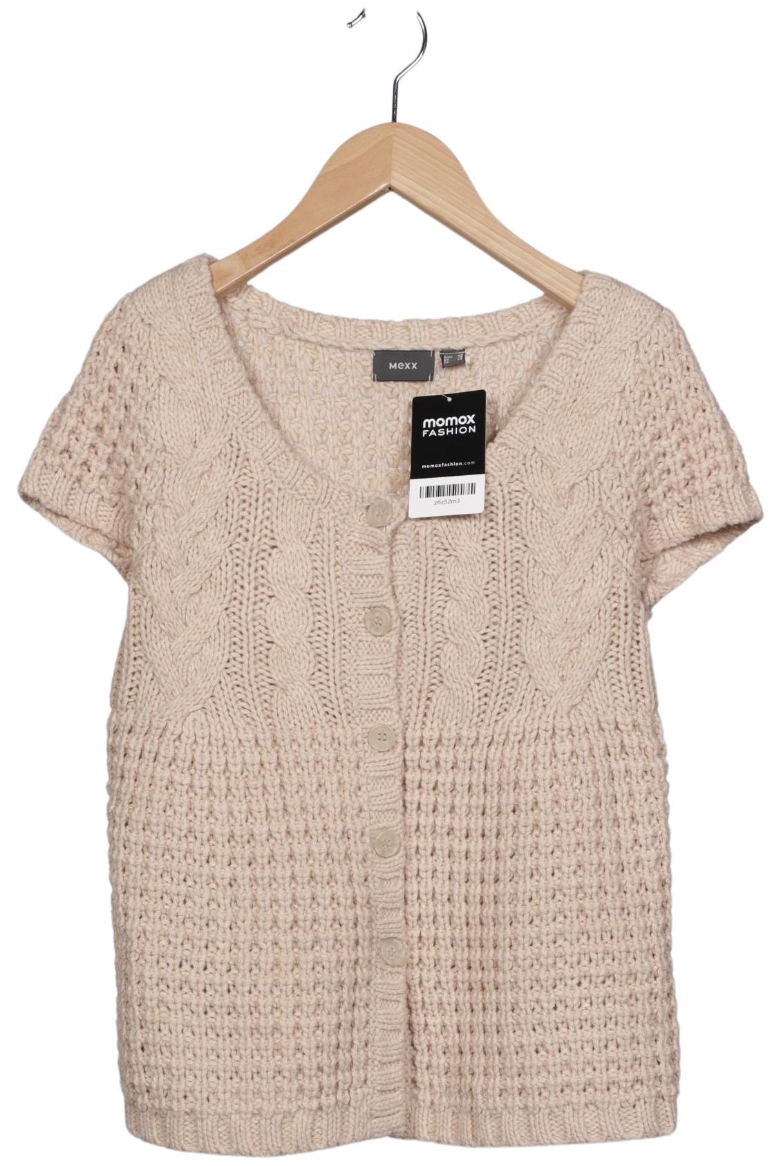 

Mexx Damen Strickjacke, beige, Gr. 34