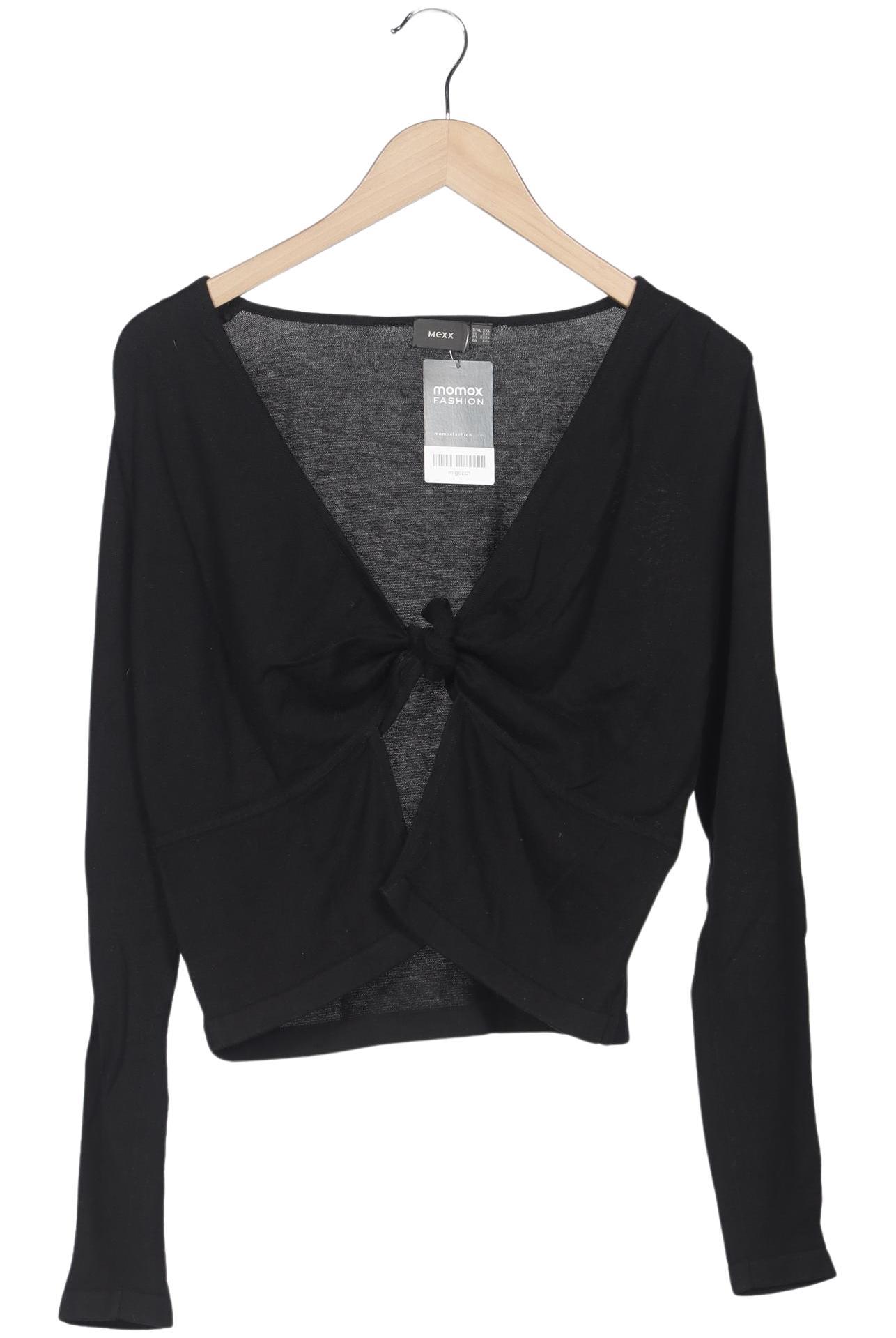 

Mexx Damen Strickjacke, schwarz, Gr. 46