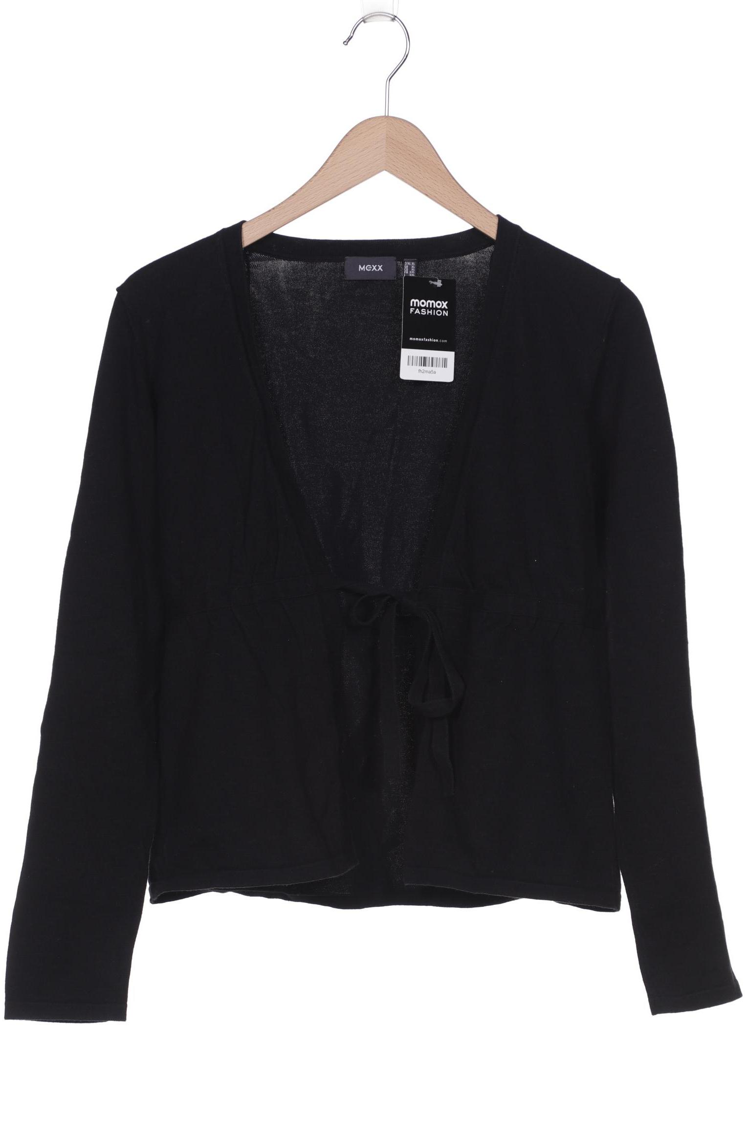 

Mexx Damen Strickjacke, schwarz, Gr. 44