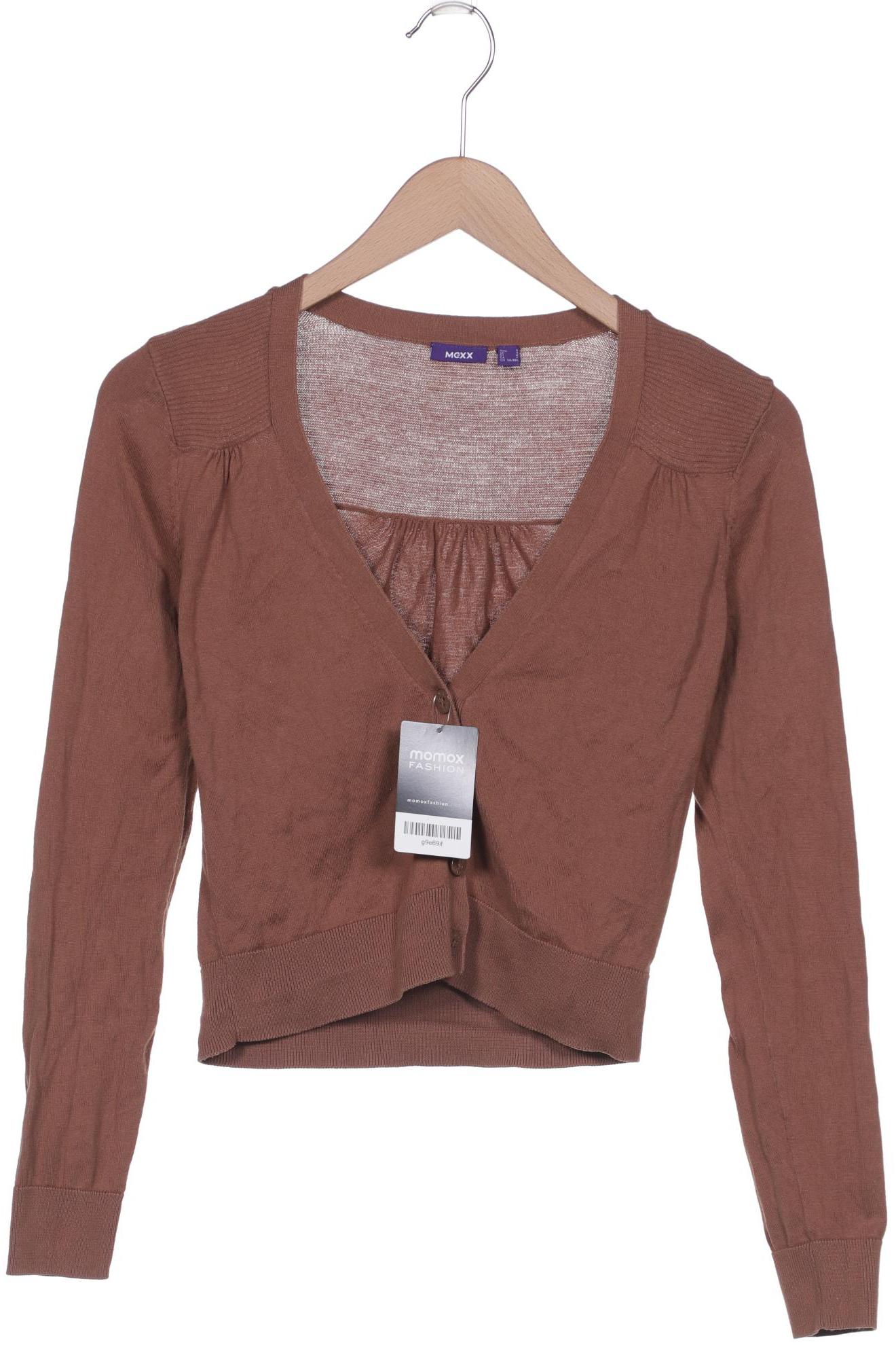 

Mexx Damen Strickjacke, braun, Gr. 36