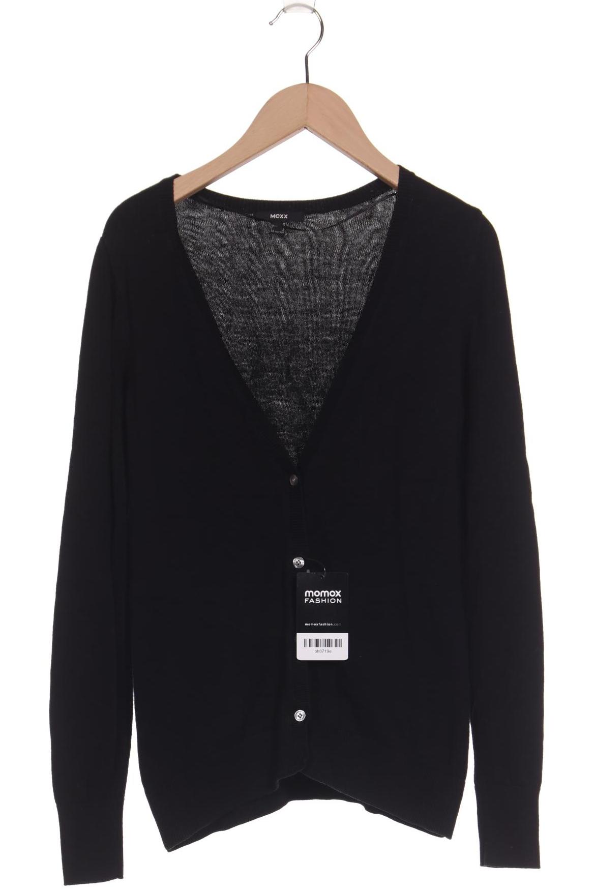 

Mexx Damen Strickjacke, schwarz, Gr. 38