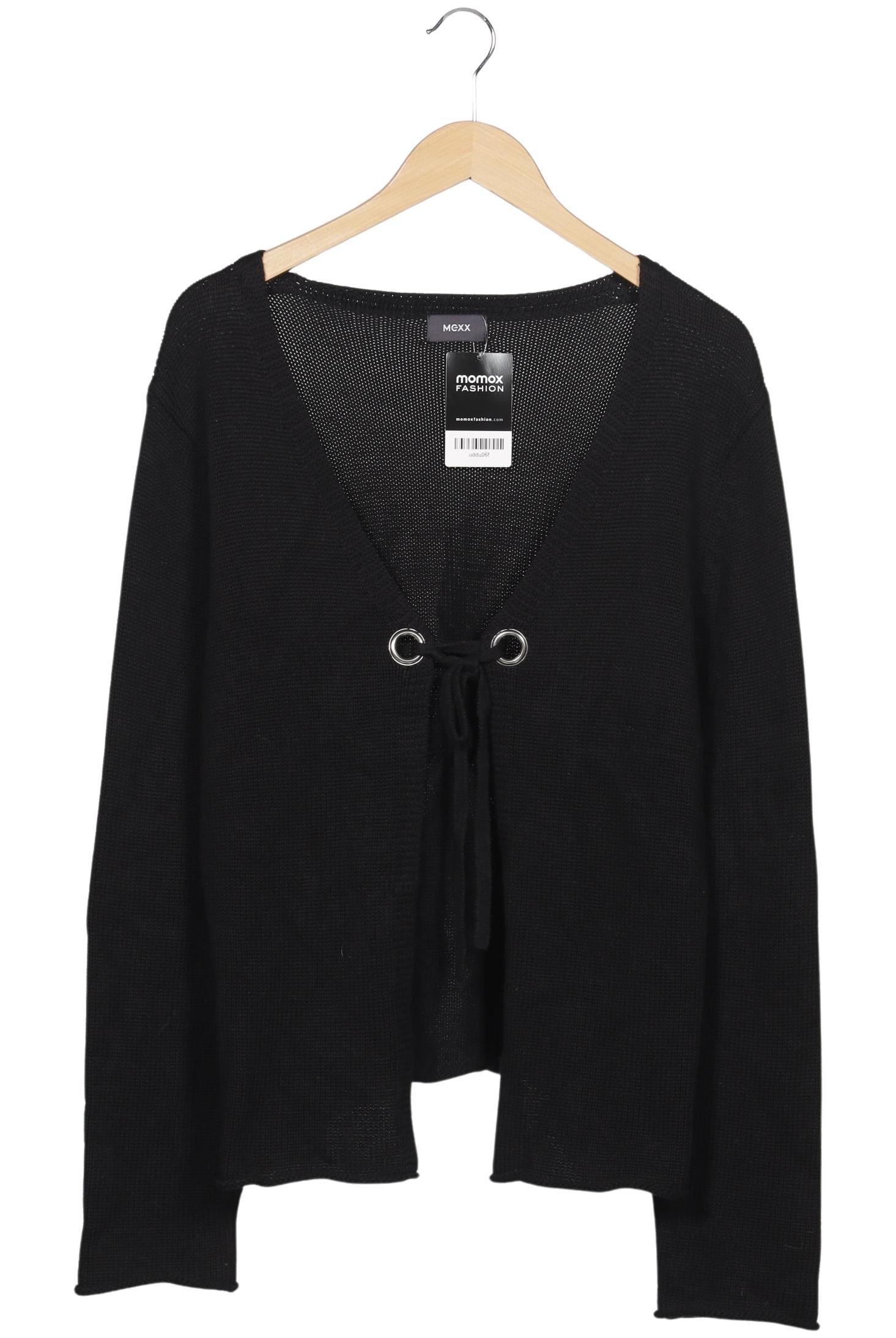 

Mexx Damen Strickjacke, schwarz, Gr. 44