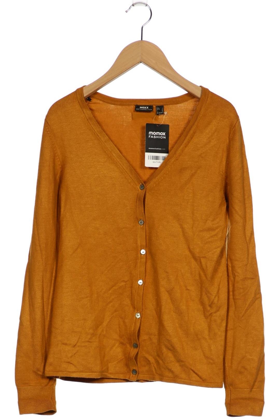 

Mexx Damen Strickjacke, gelb, Gr. 36