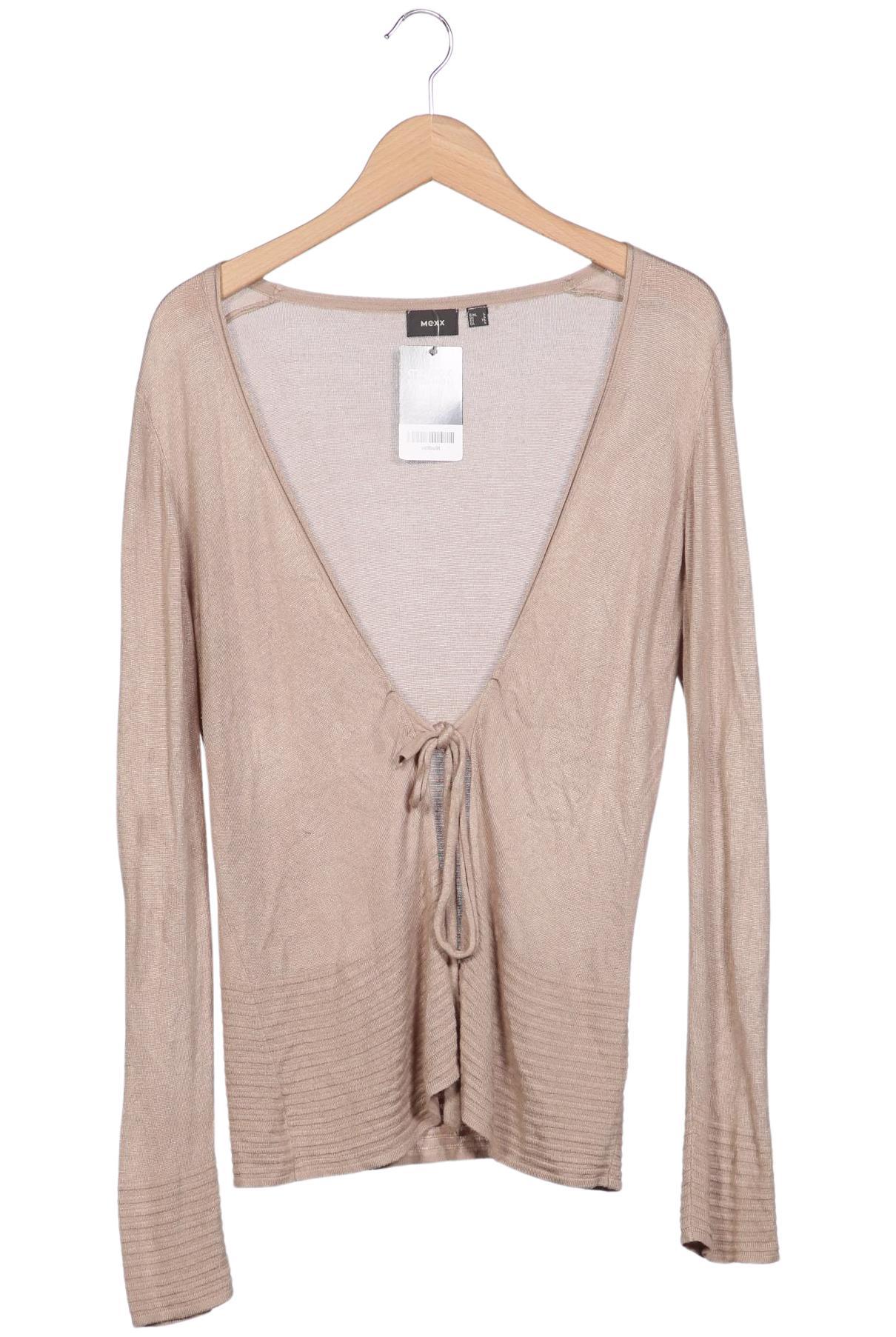 

Mexx Damen Strickjacke, beige, Gr. 42