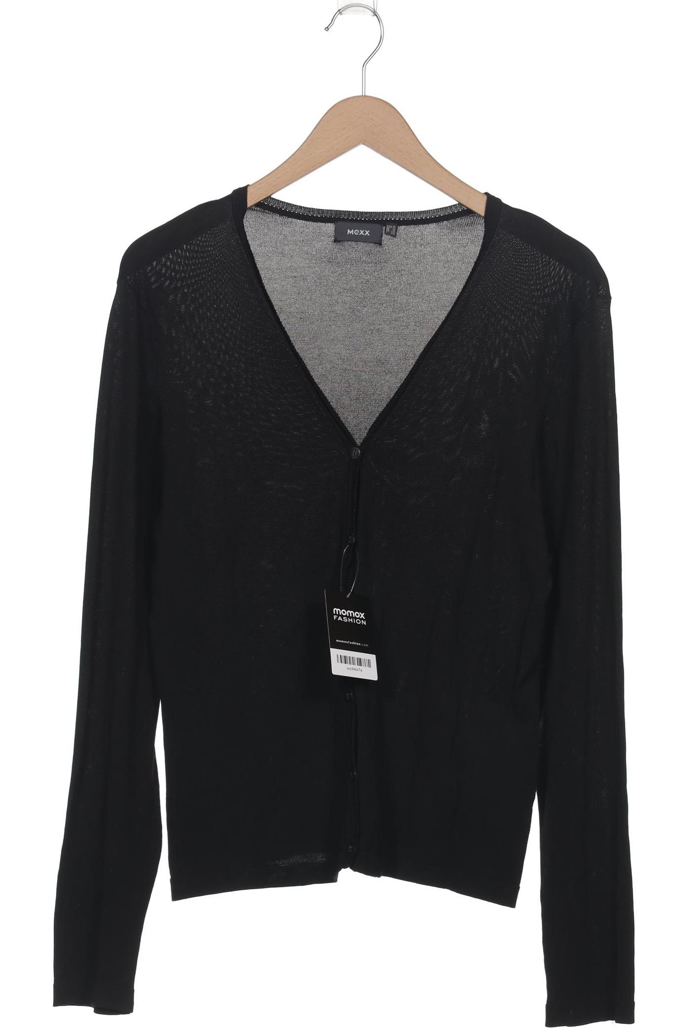 

Mexx Damen Strickjacke, schwarz, Gr. 44