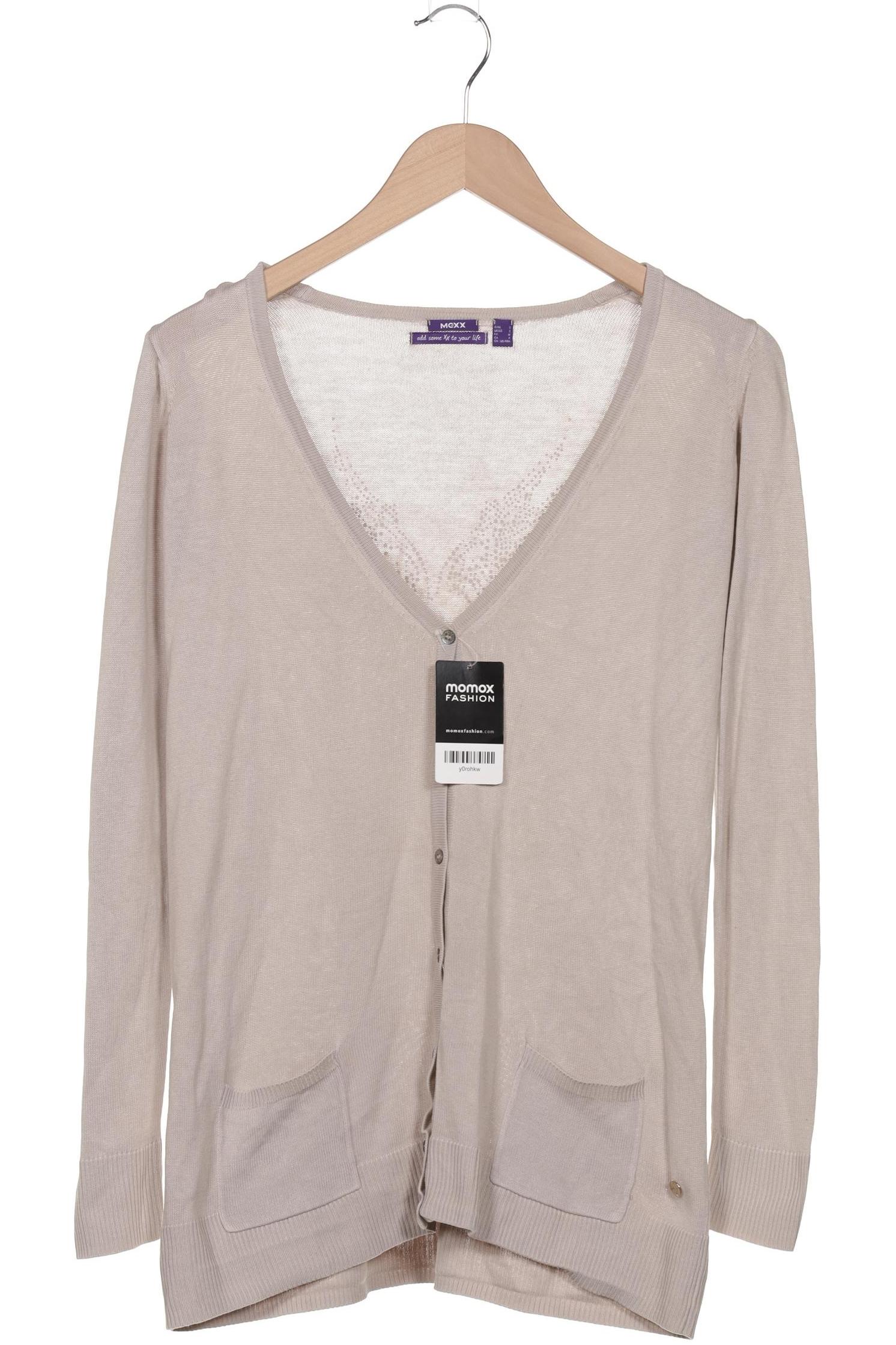 

Mexx Damen Strickjacke, beige, Gr. 36