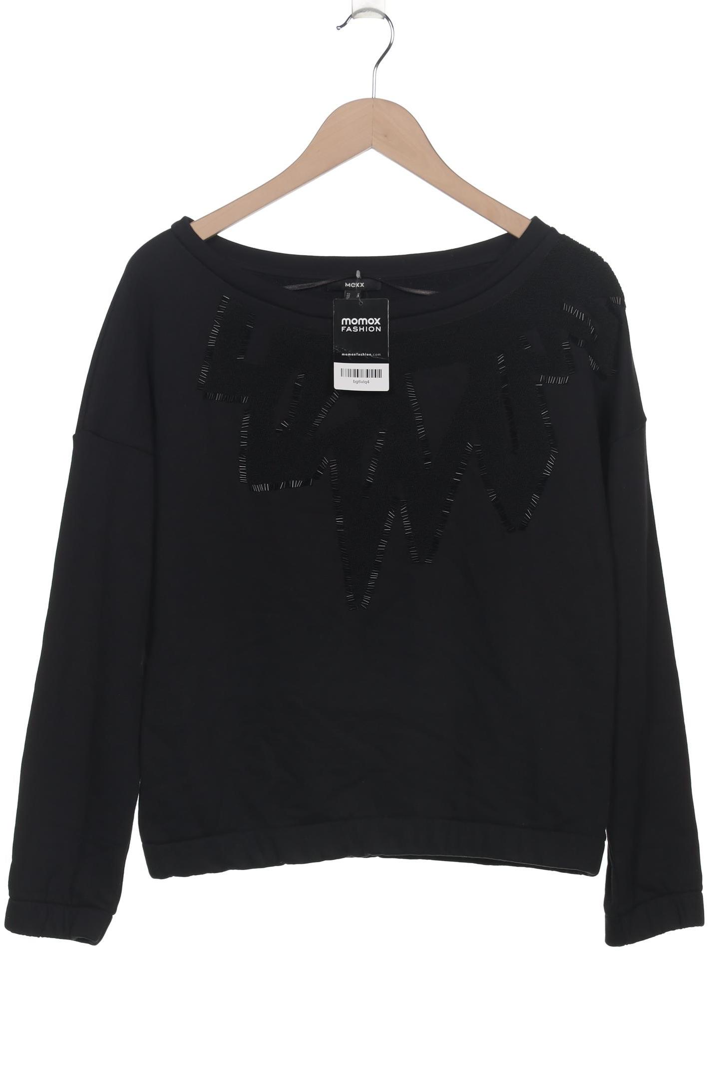 

Mexx Damen Sweatshirt, schwarz, Gr. 38