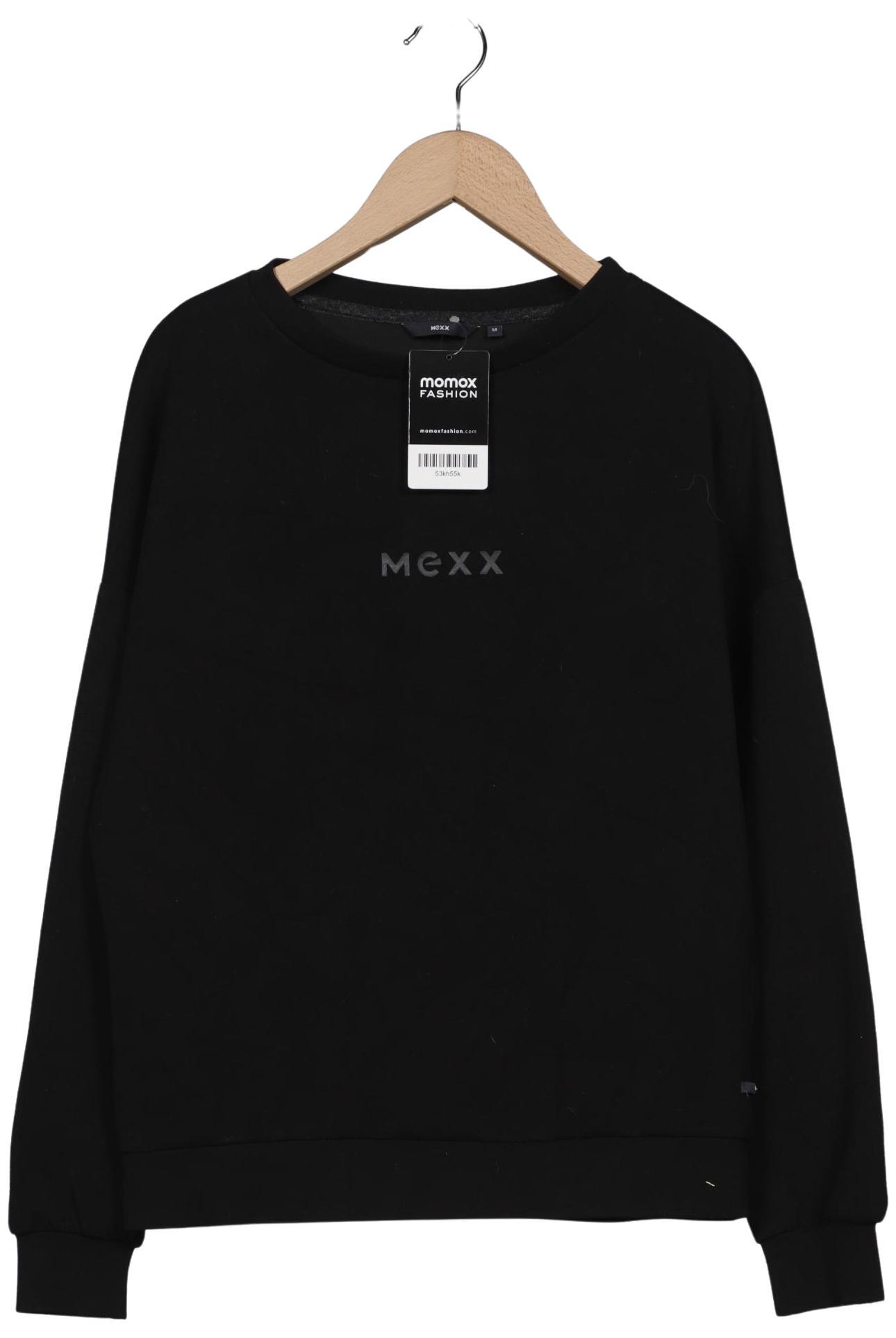 

Mexx Damen Sweatshirt, schwarz, Gr. 38