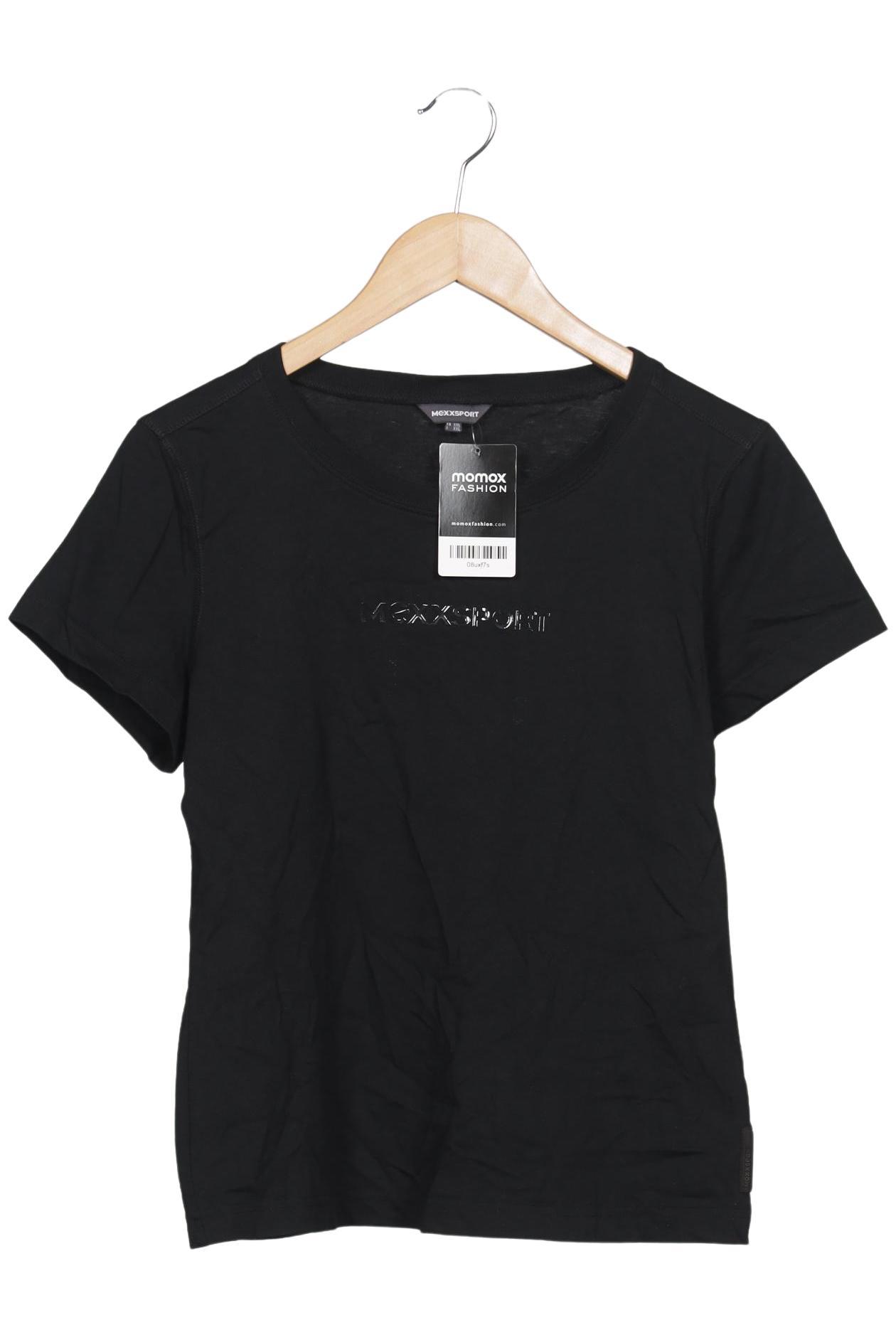 

Mexx Damen T-Shirt, schwarz, Gr. 44