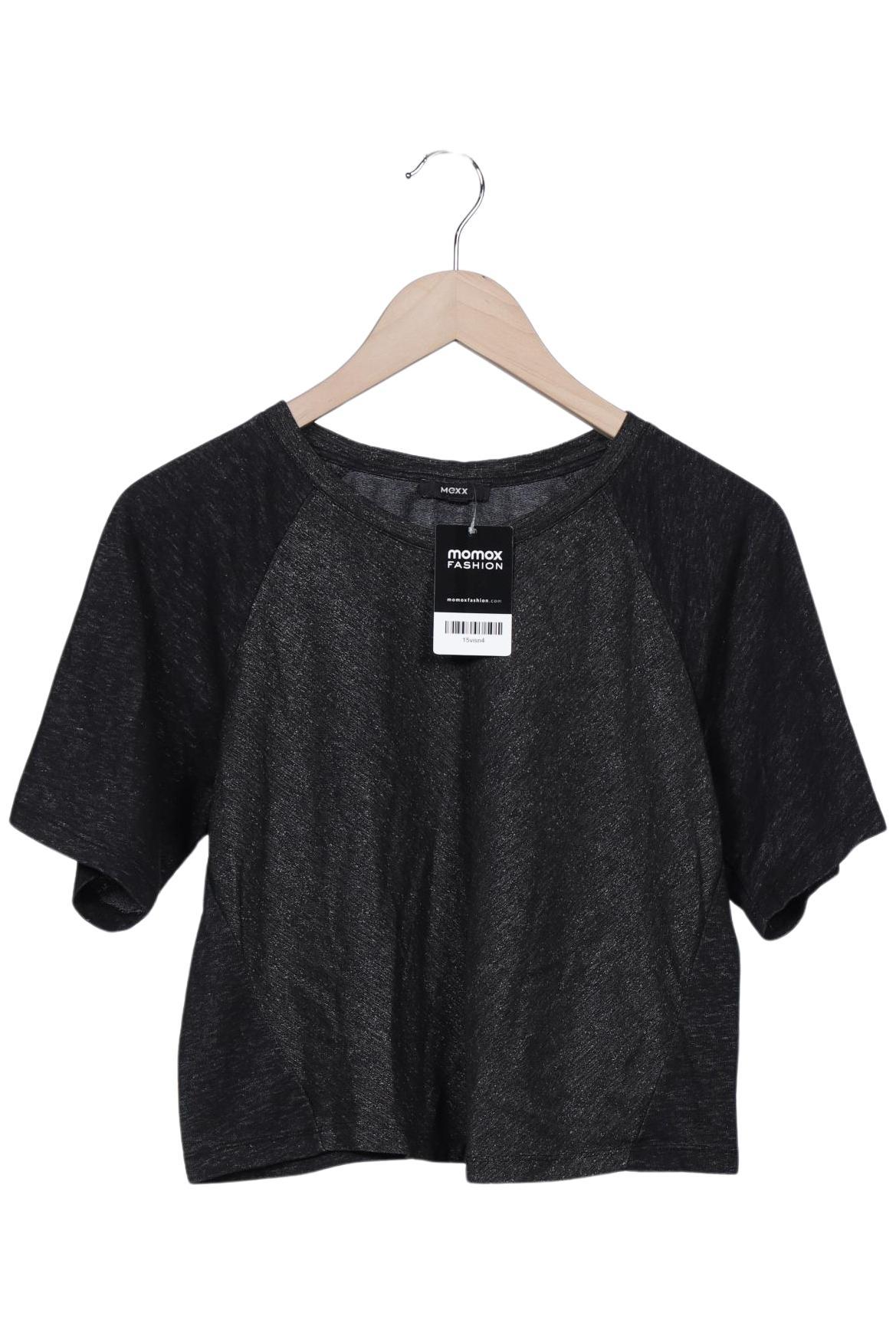 

Mexx Damen T-Shirt, schwarz, Gr. 36