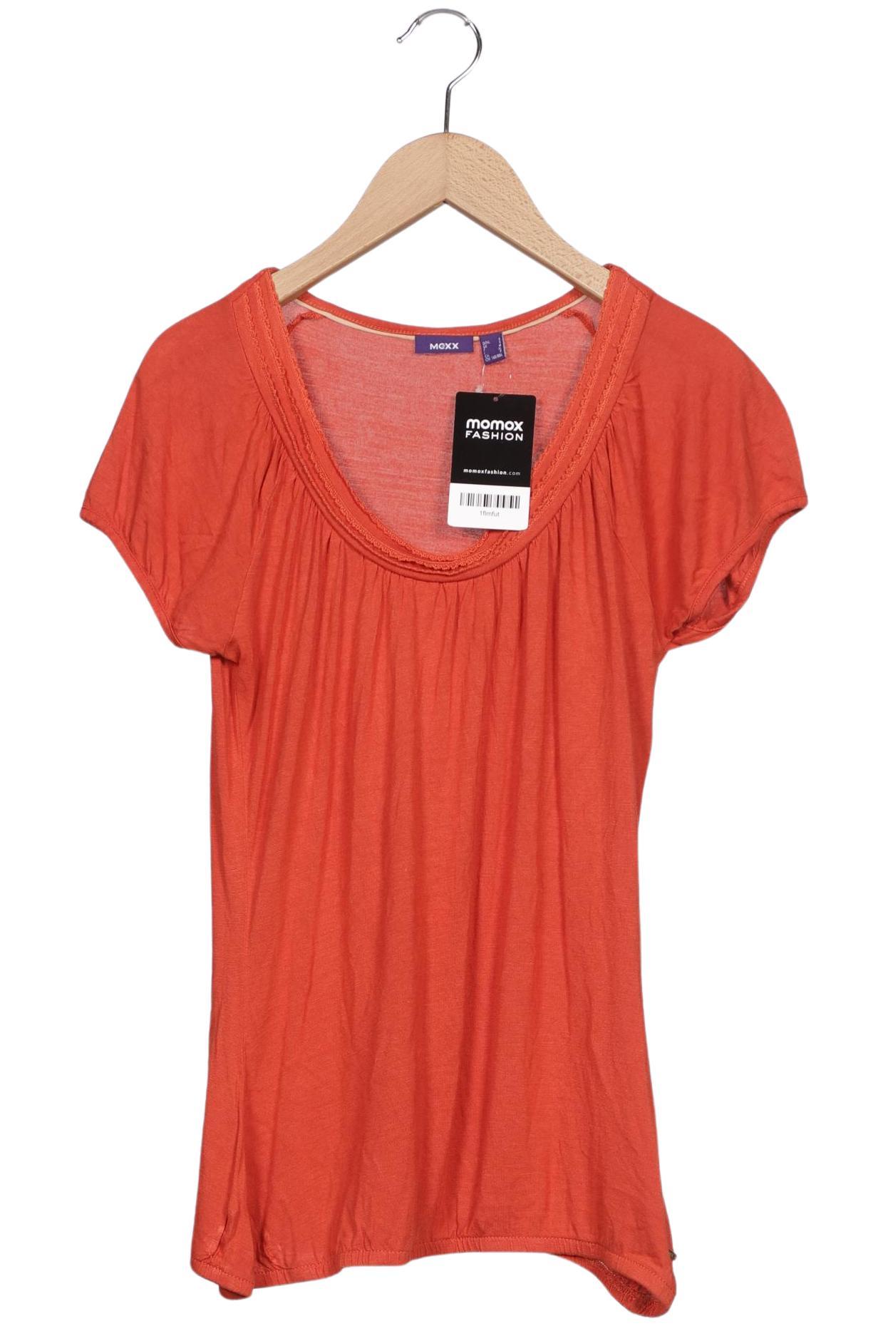 

Mexx Damen T-Shirt, orange, Gr. 36