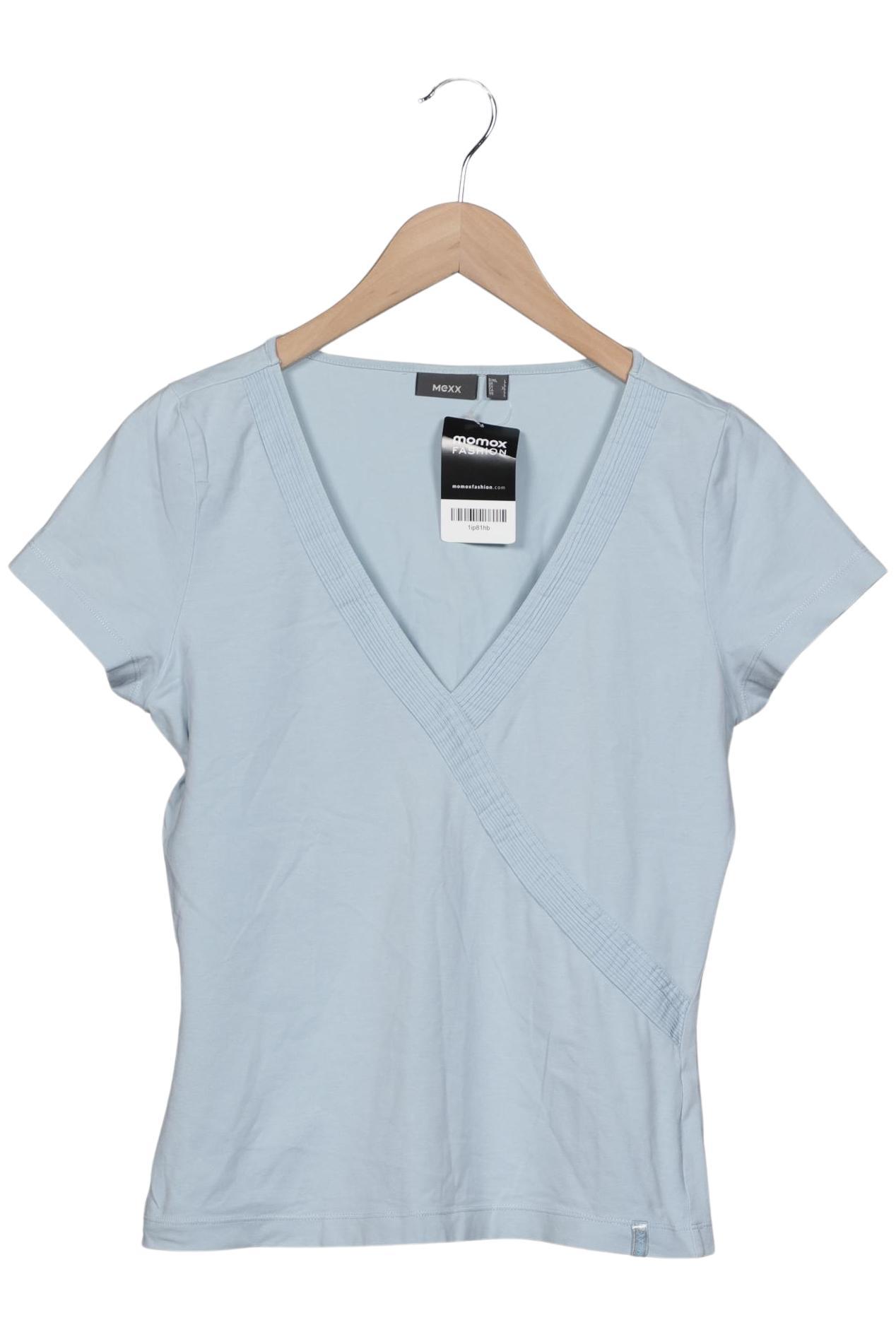 

Mexx Damen T-Shirt, hellblau, Gr. 42