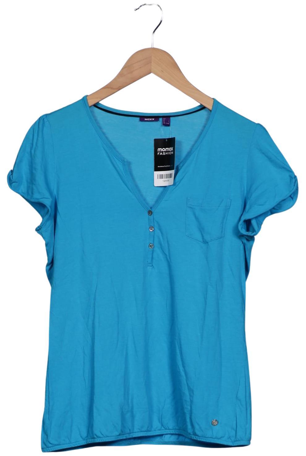 

Mexx Damen T-Shirt, blau, Gr. 42
