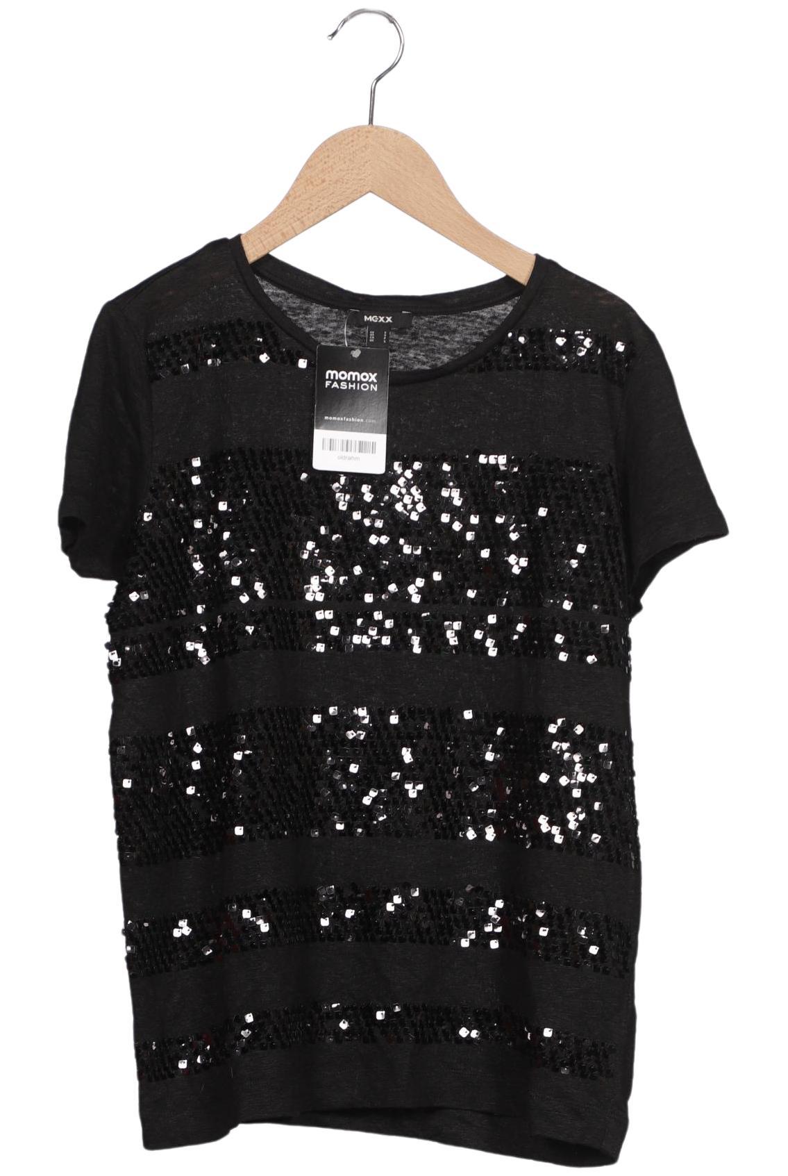 

Mexx Damen T-Shirt, schwarz, Gr. 36