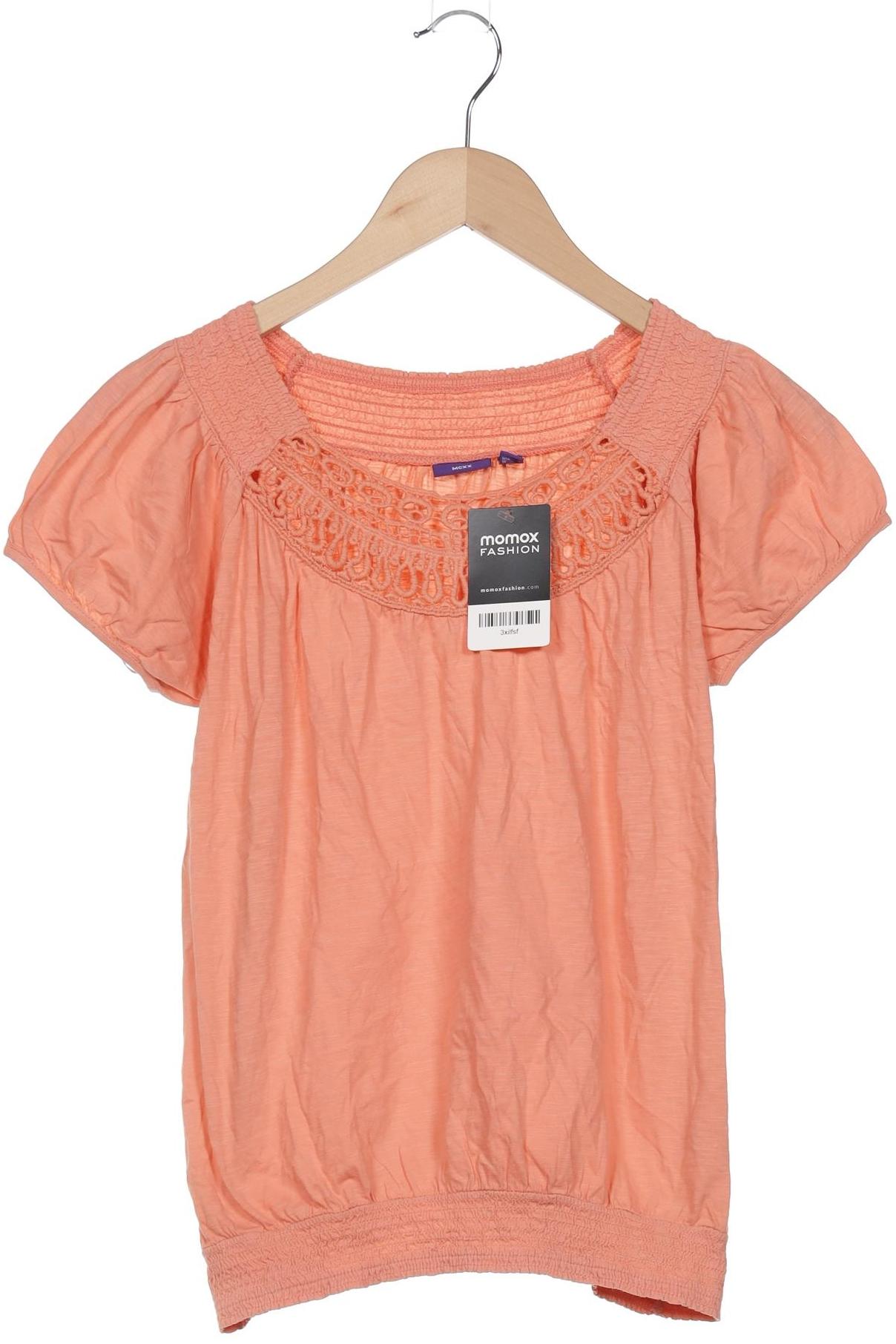 

Mexx Damen T-Shirt, orange, Gr. 38