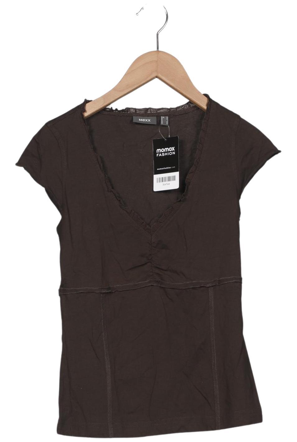 

Mexx Damen T-Shirt, braun, Gr. 34