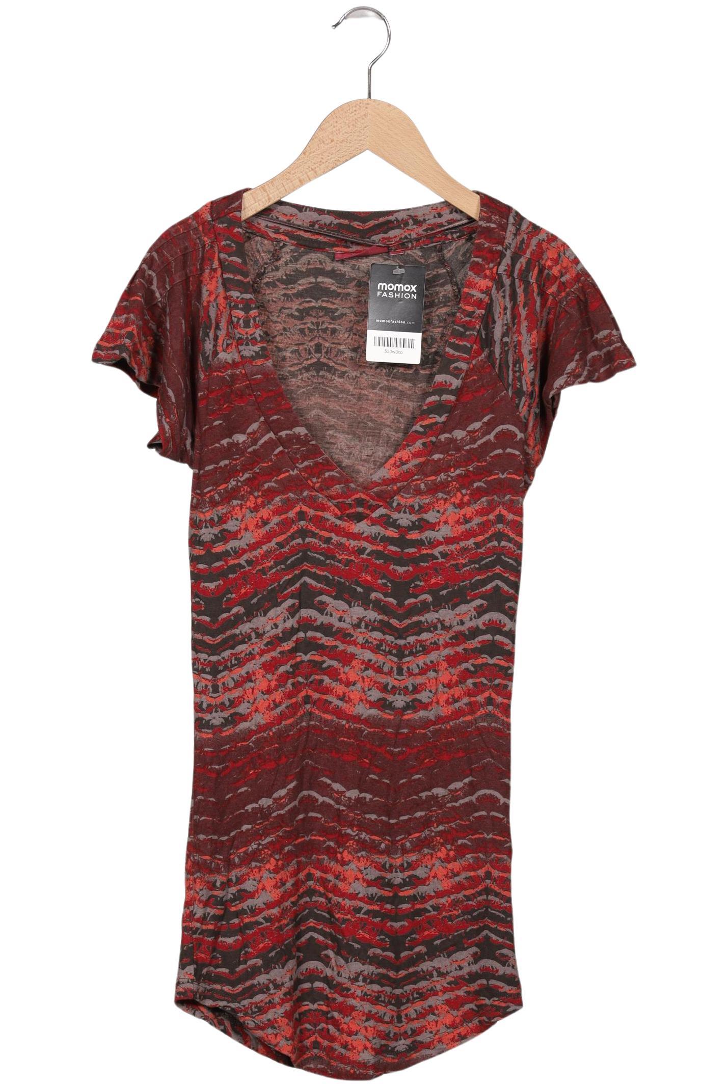 

Mexx Damen T-Shirt, bordeaux, Gr. 38
