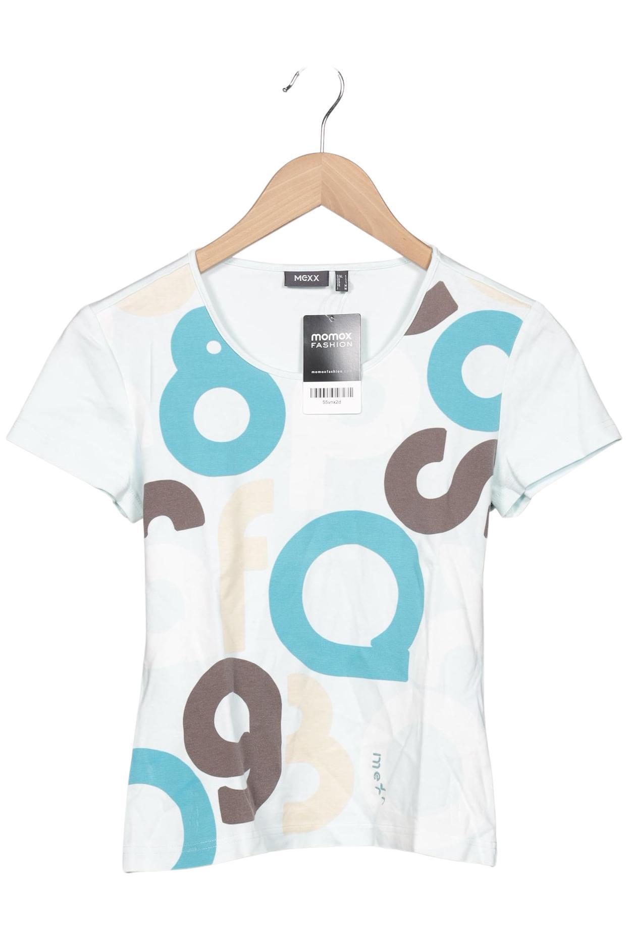 

Mexx Damen T-Shirt, hellblau, Gr. 36