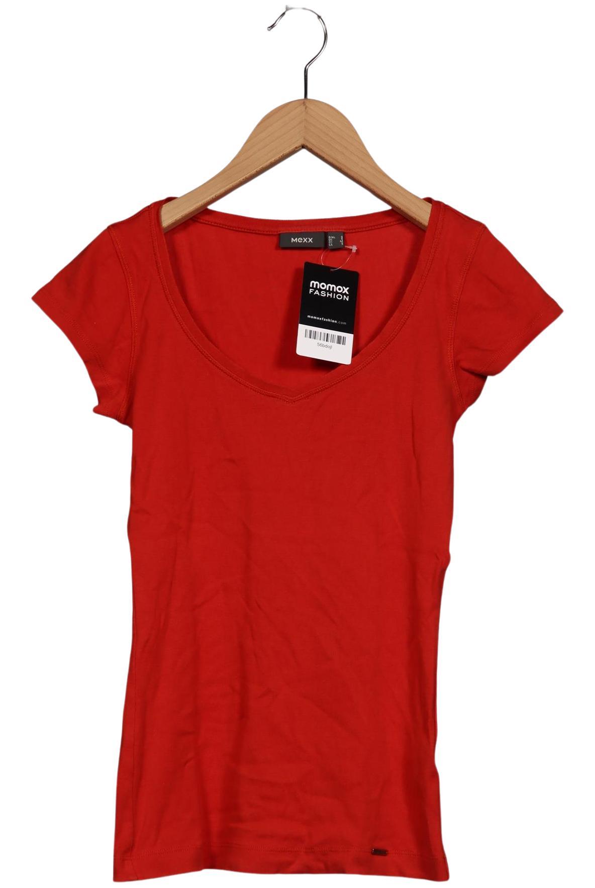 

Mexx Damen T-Shirt, rot, Gr. 36