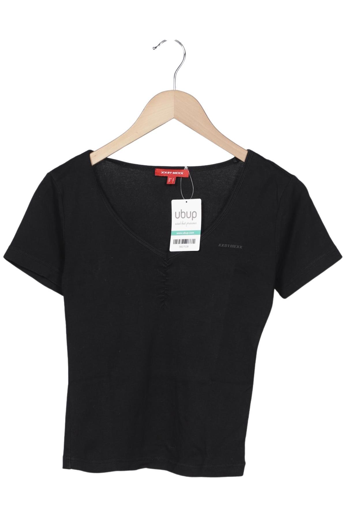 

Mexx Damen T-Shirt, schwarz, Gr. 38