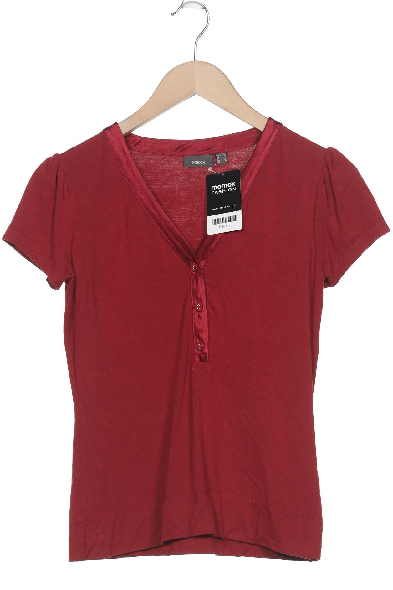 

Mexx Damen T-Shirt, rot, Gr. 38