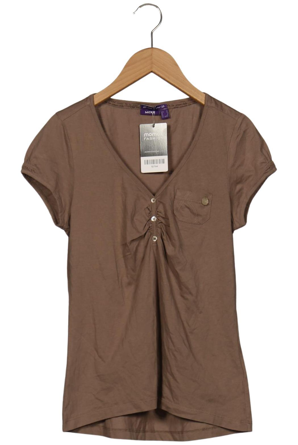 

Mexx Damen T-Shirt, braun, Gr. 34