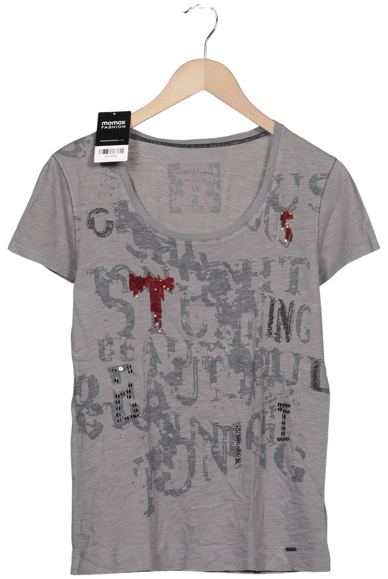 

Mexx Damen T-Shirt, grau, Gr. 42