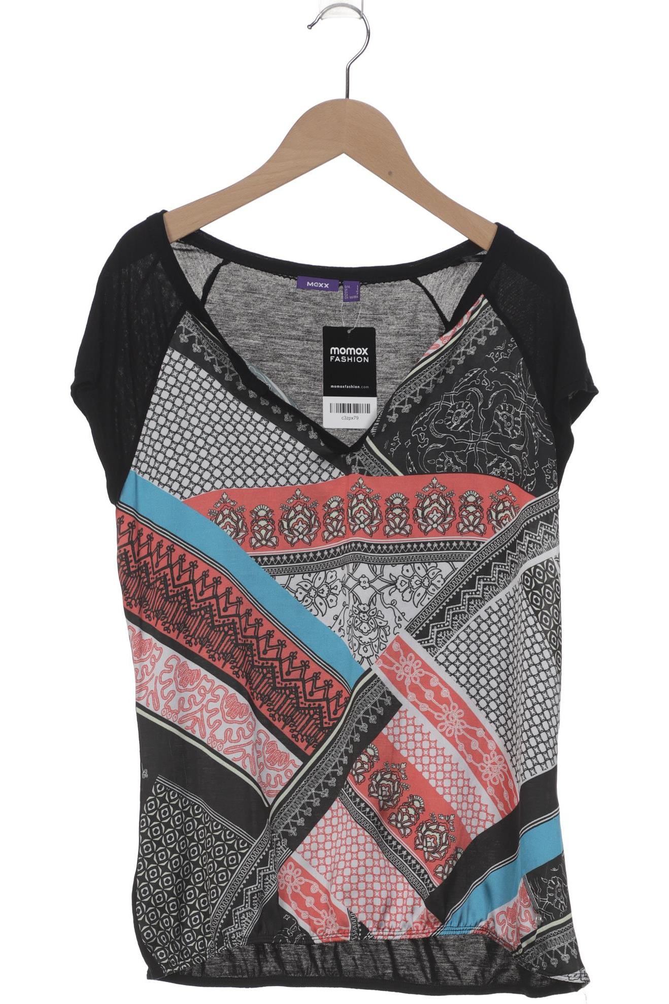 

Mexx Damen T-Shirt, schwarz, Gr. 36